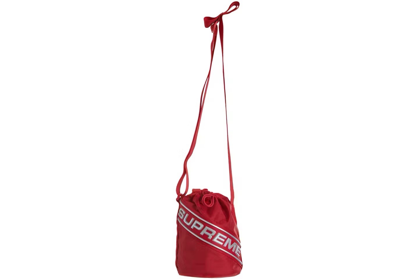Supreme FW23 3D Logo Small Cinch Pouch Red