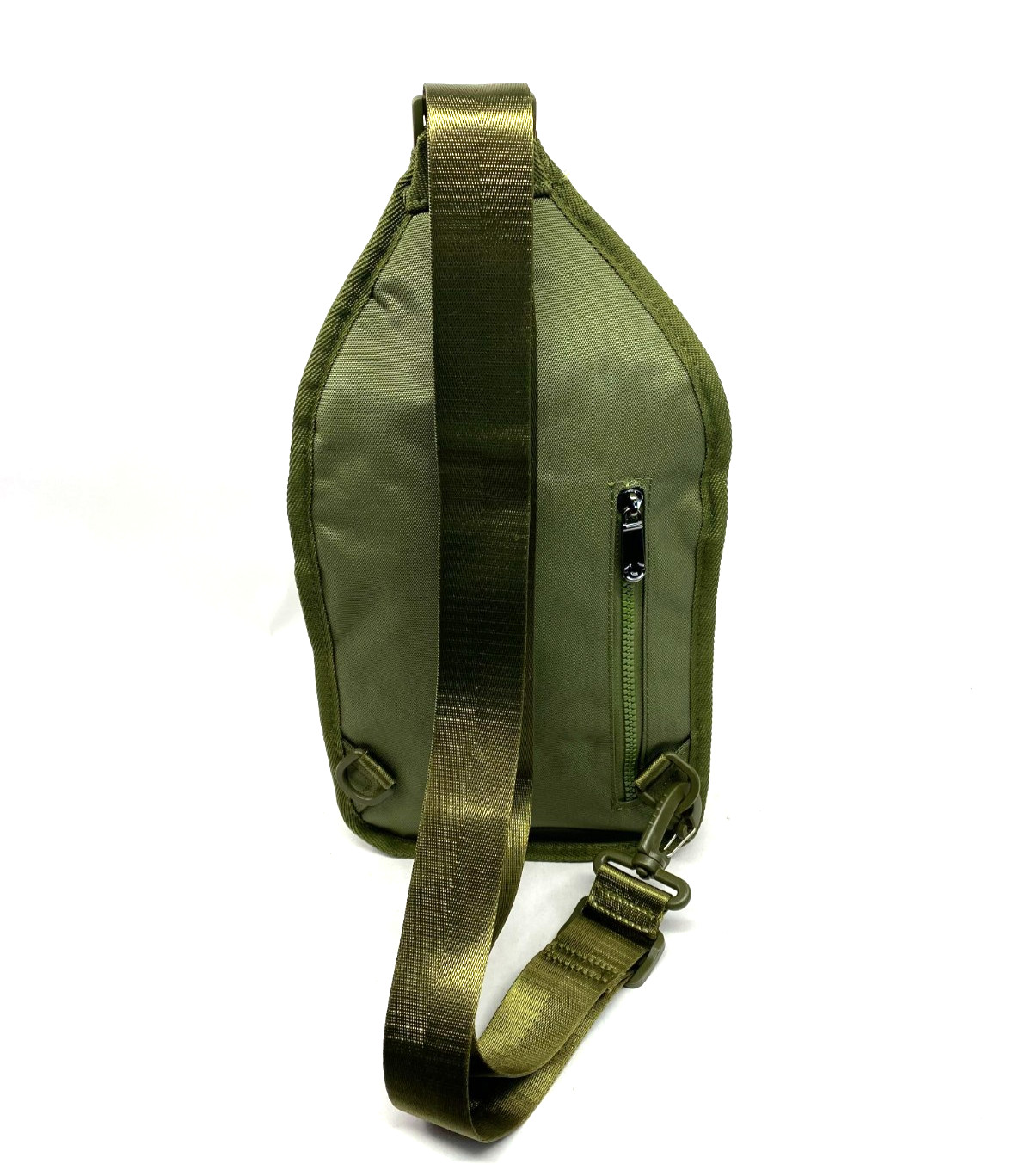 True Religion Yeta 2.0 Men’s Crossbody Bag Sling Bag Buddha Patch Olive