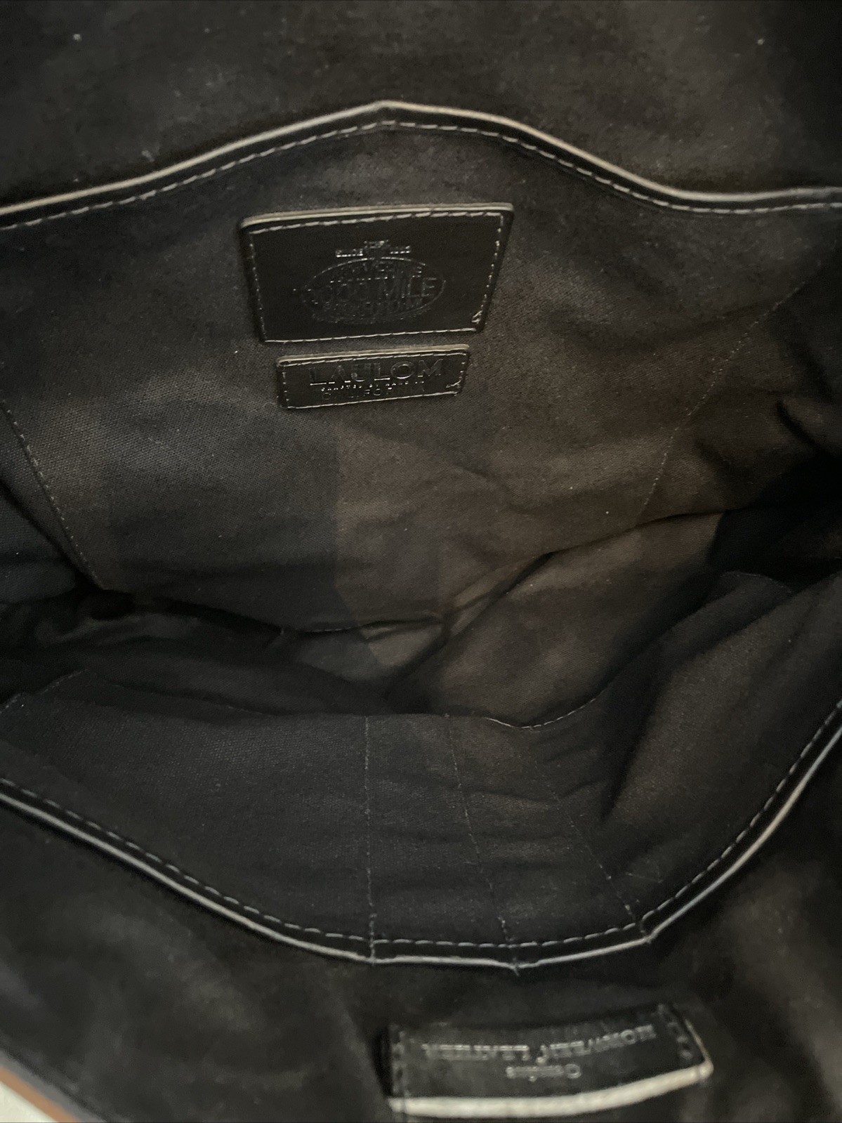 Wolverine Boots 1000 Mile Rucksack Backpack Bag Waxed Leather Gray Made In USA