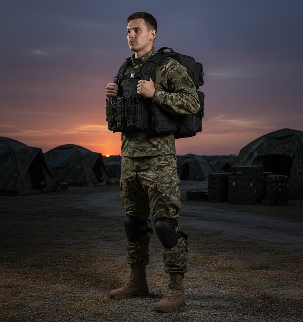 40-Liter Military Tactical Backpack for Hiking and 3-Day Assault Missions