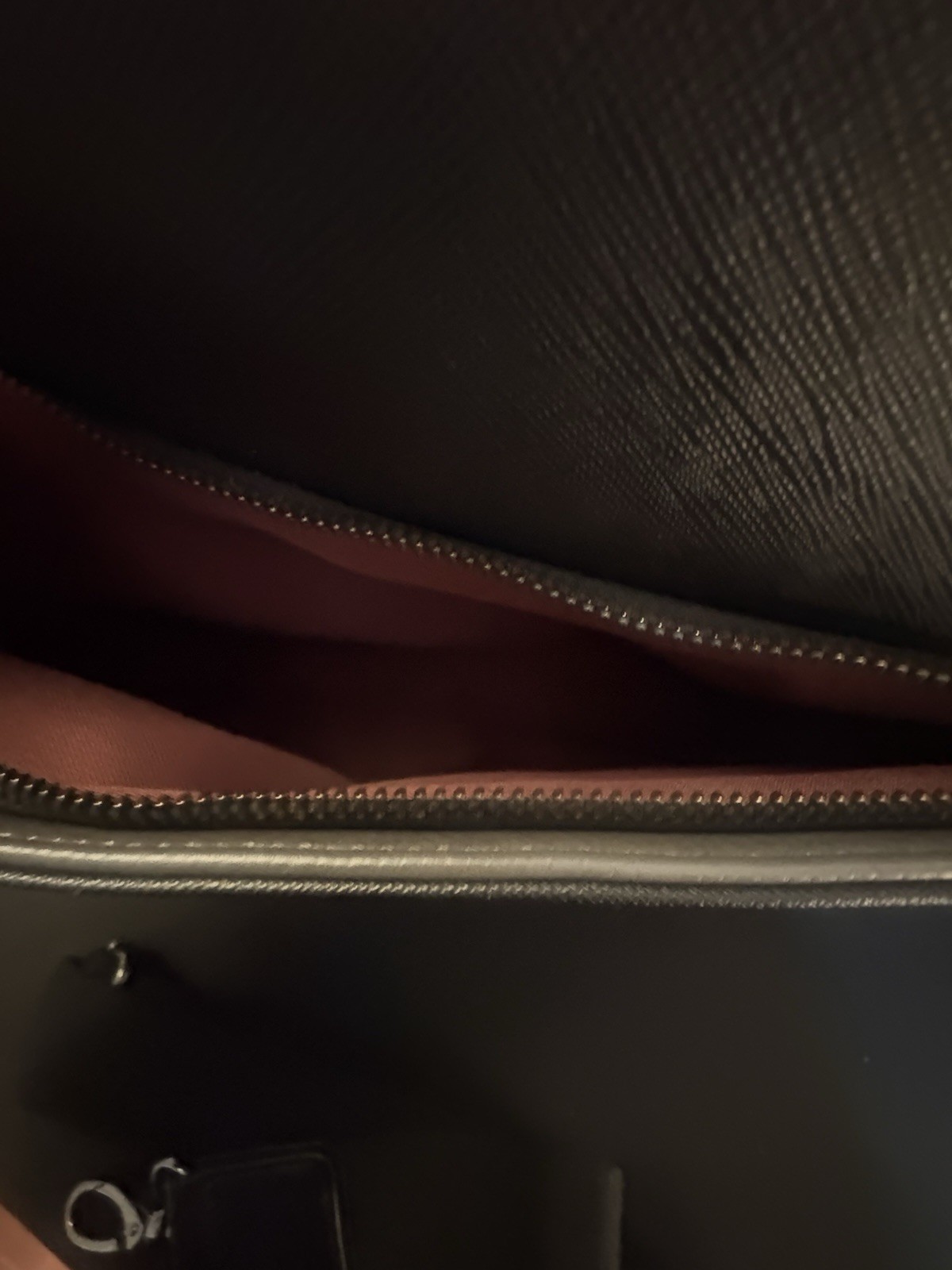 Ted Baker Men’s Satchel Briefcase Black Faux Leather Laptop Bag ADVNTR 1422 EUC