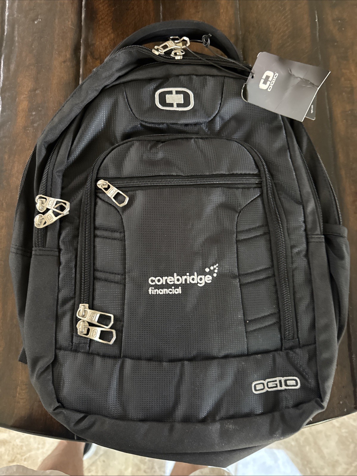 OGIO Backpack With Company Logo NWT Black