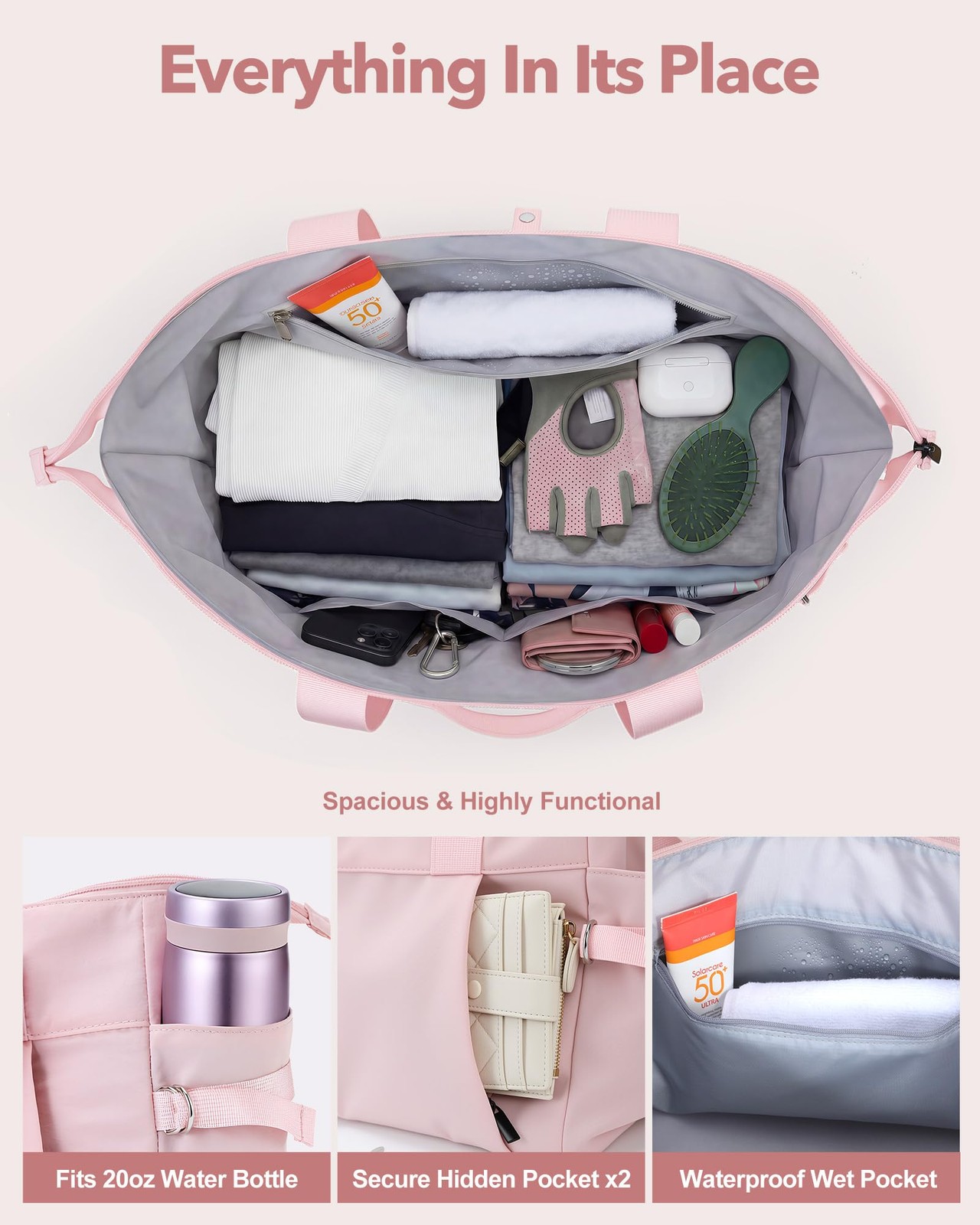 Small Gym Bag for , Lightweight Mini Duffle Bag with Wet Compartment, Perfect…