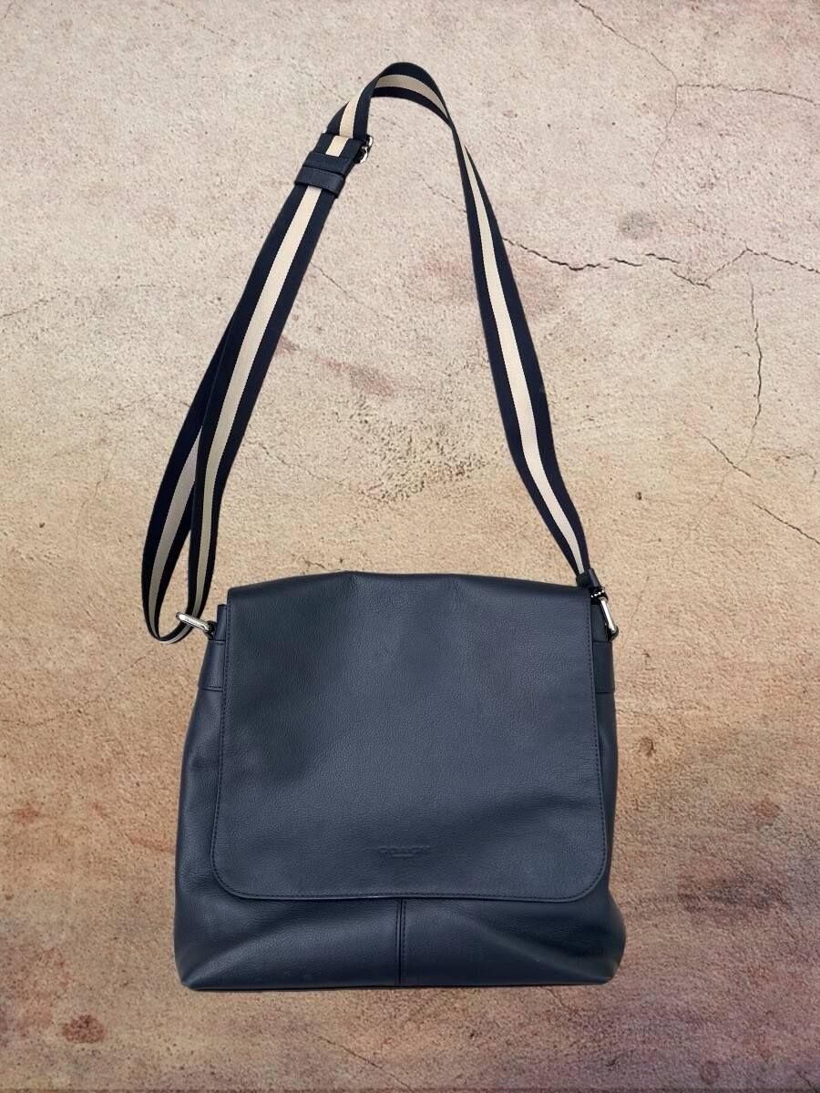 Y2K Mens Coach Messenger Bag City Boho Fashion New York City