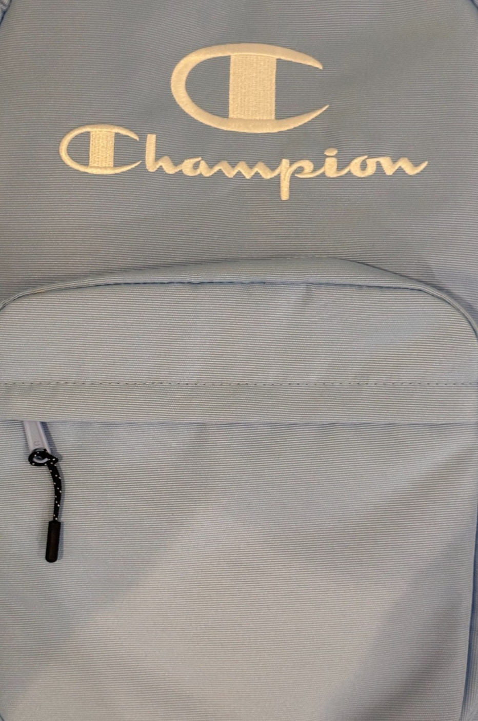 Champion Estate Backpack W/ Water Bottle Pocket, laptop case, light blue
