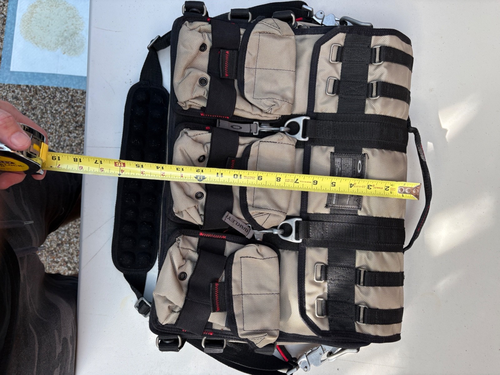 OAKLEY TACTICAL FIELD GEAR Laptop Bag Briefcase Messenger 20-S1242-B