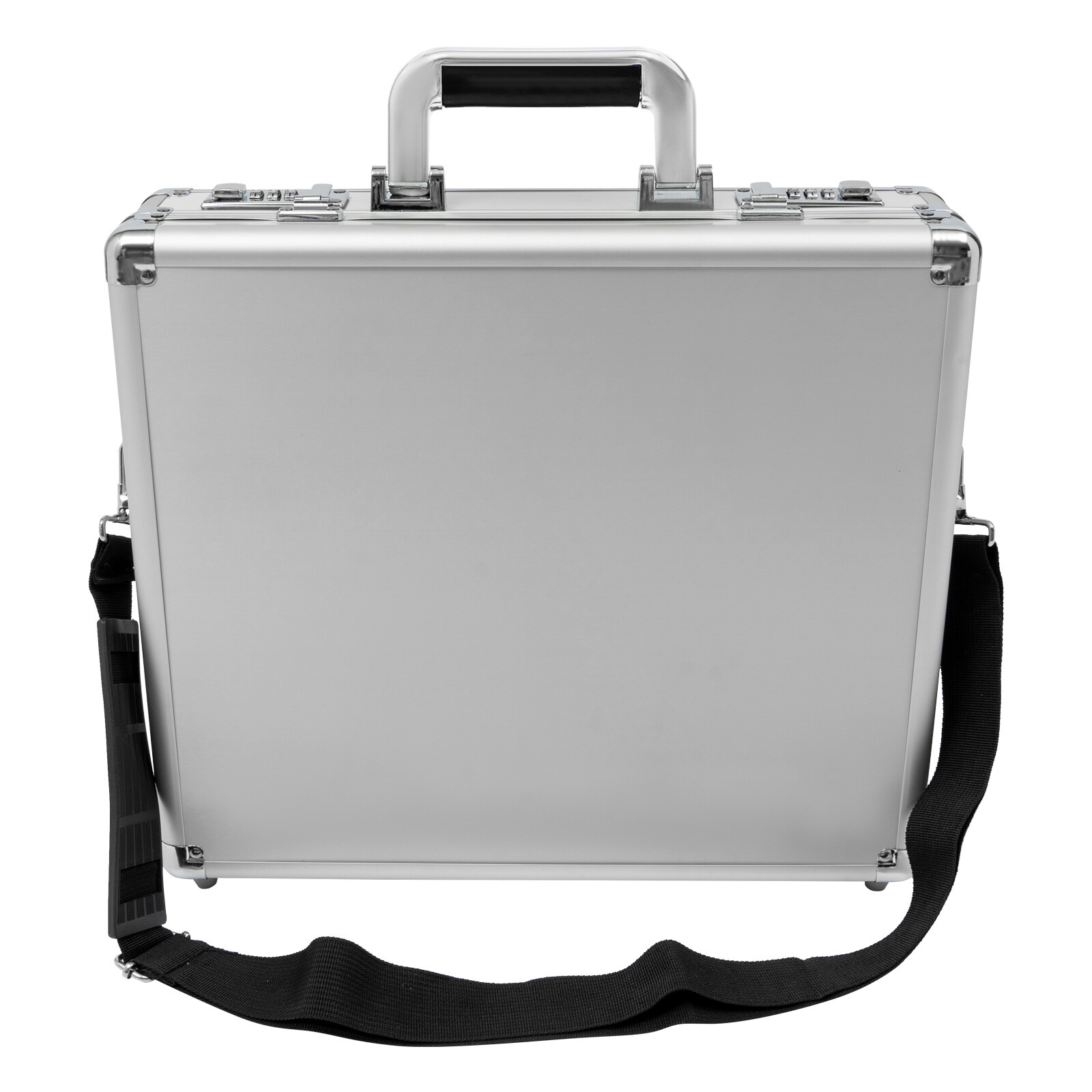 Aluminum Briefcase Attache Case For Men Office Document Antitheft with Lock