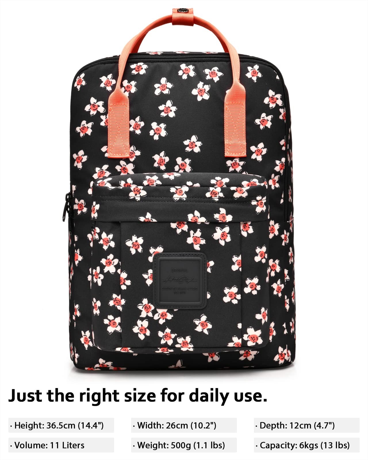 BESTIE Tote Backpack Medium Sized 12 Liters School Travel Bag Lightweight