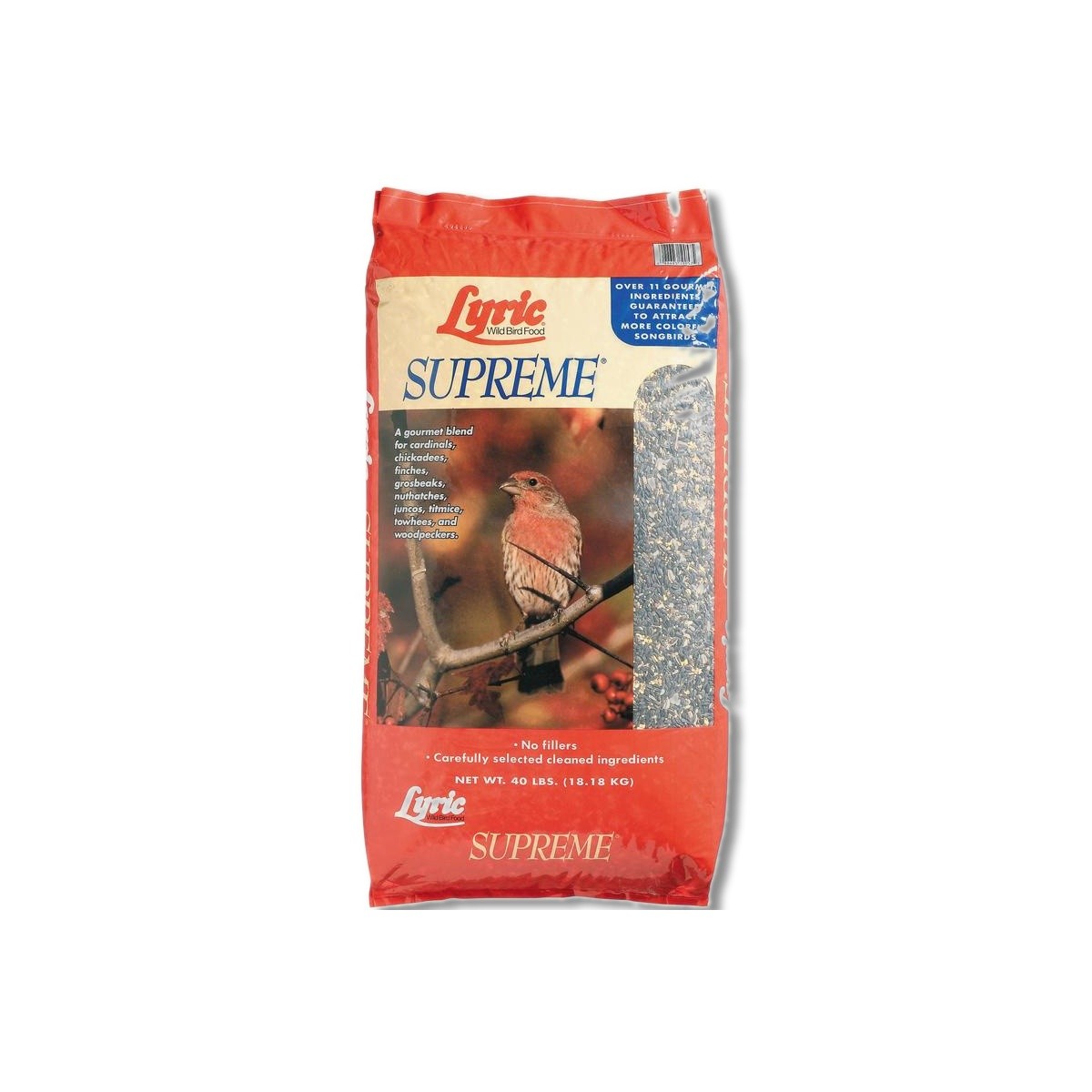 Lyric Supreme Assorted Species Sunflower Seeds Wild Bird Food 40 lb 26-47293