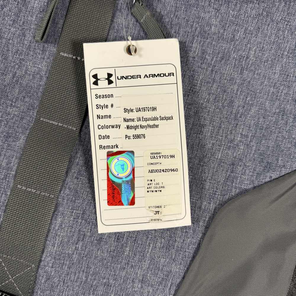 UA Under Armour Hustle Backpack Gray Cal Laptop Univ. of California