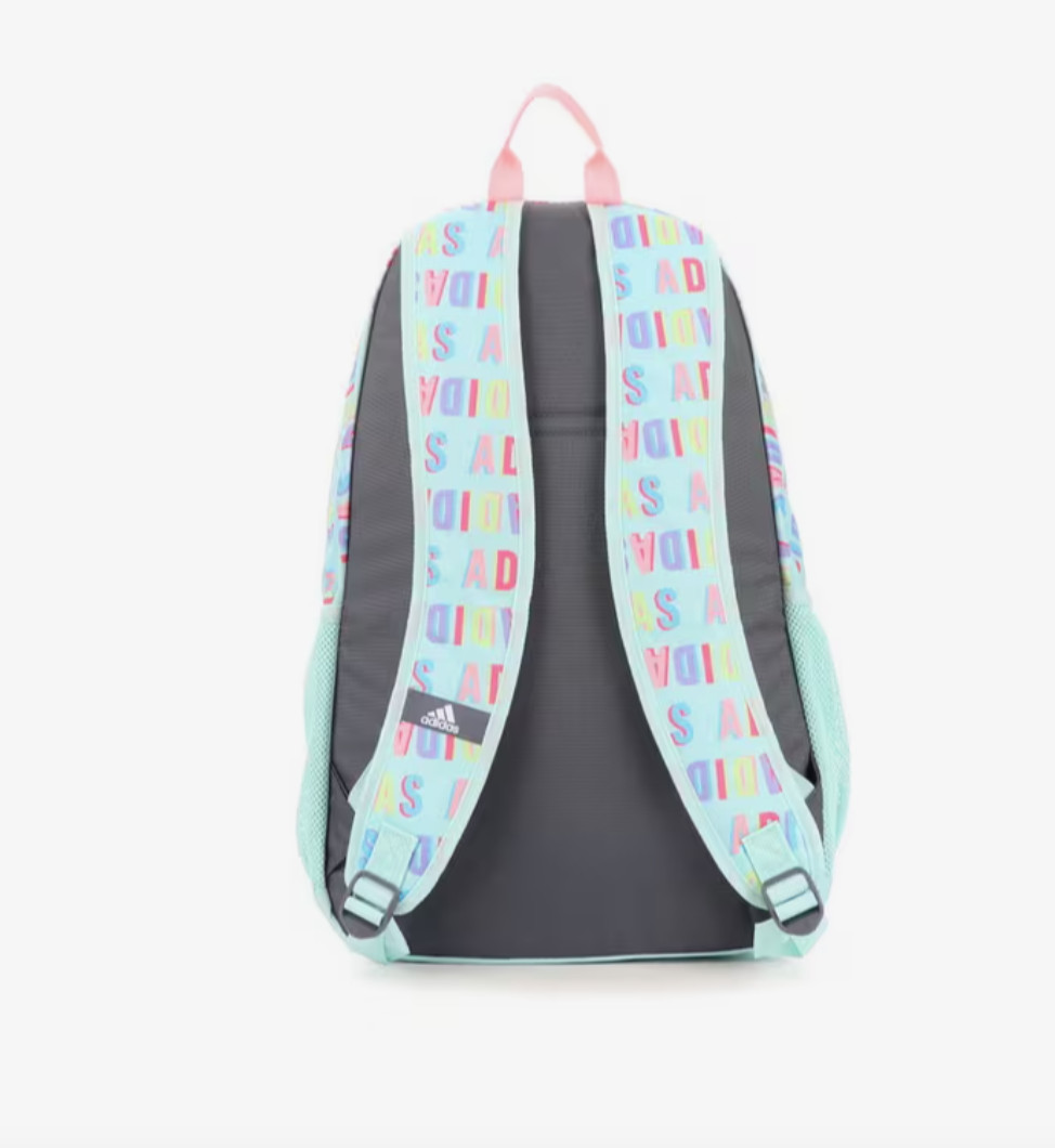 Adidas Foundation 6 Backpack Turquoise/Aqua School Laptop Bag (NEW)