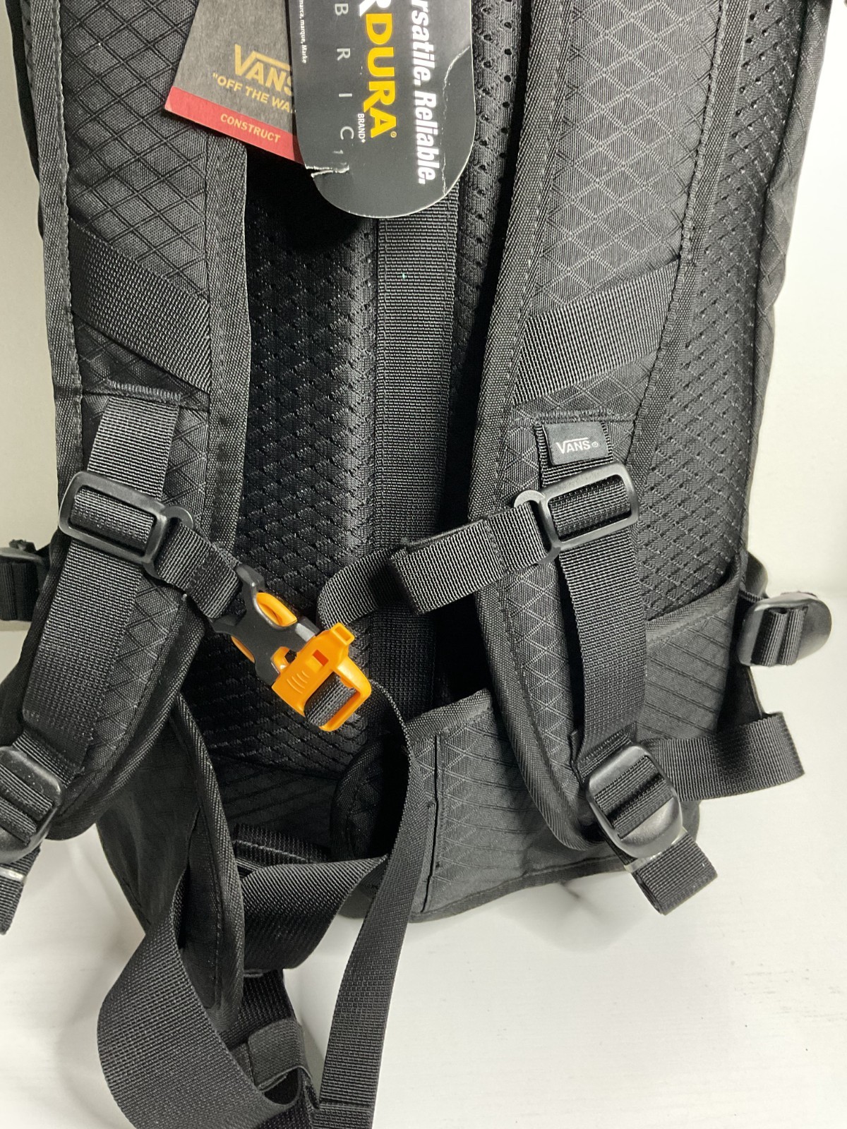 Vans off the wall Construct Snowpack CORDURA Fabric Black Snowboard