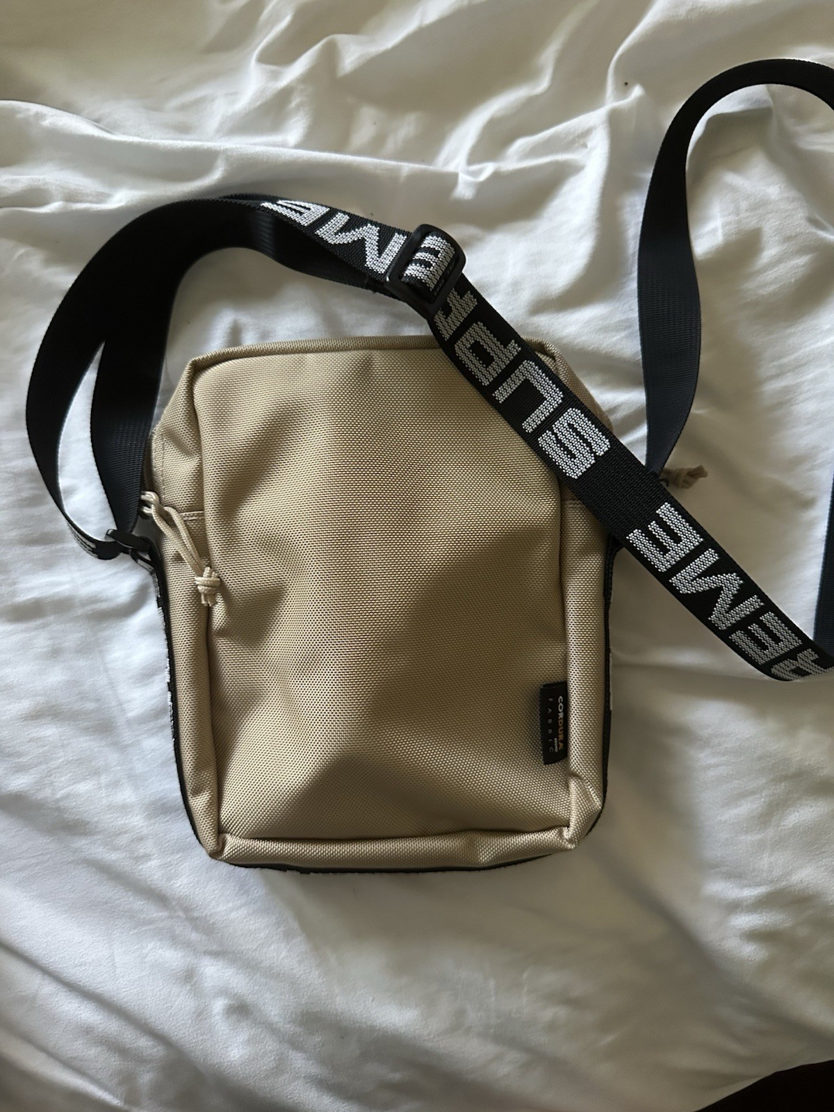 Supreme SS18 Shoulder Bag Tan