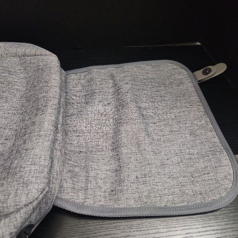 HFSX Light Grey Heathered Backpack USB Port Modern Minimalist Travel Chic