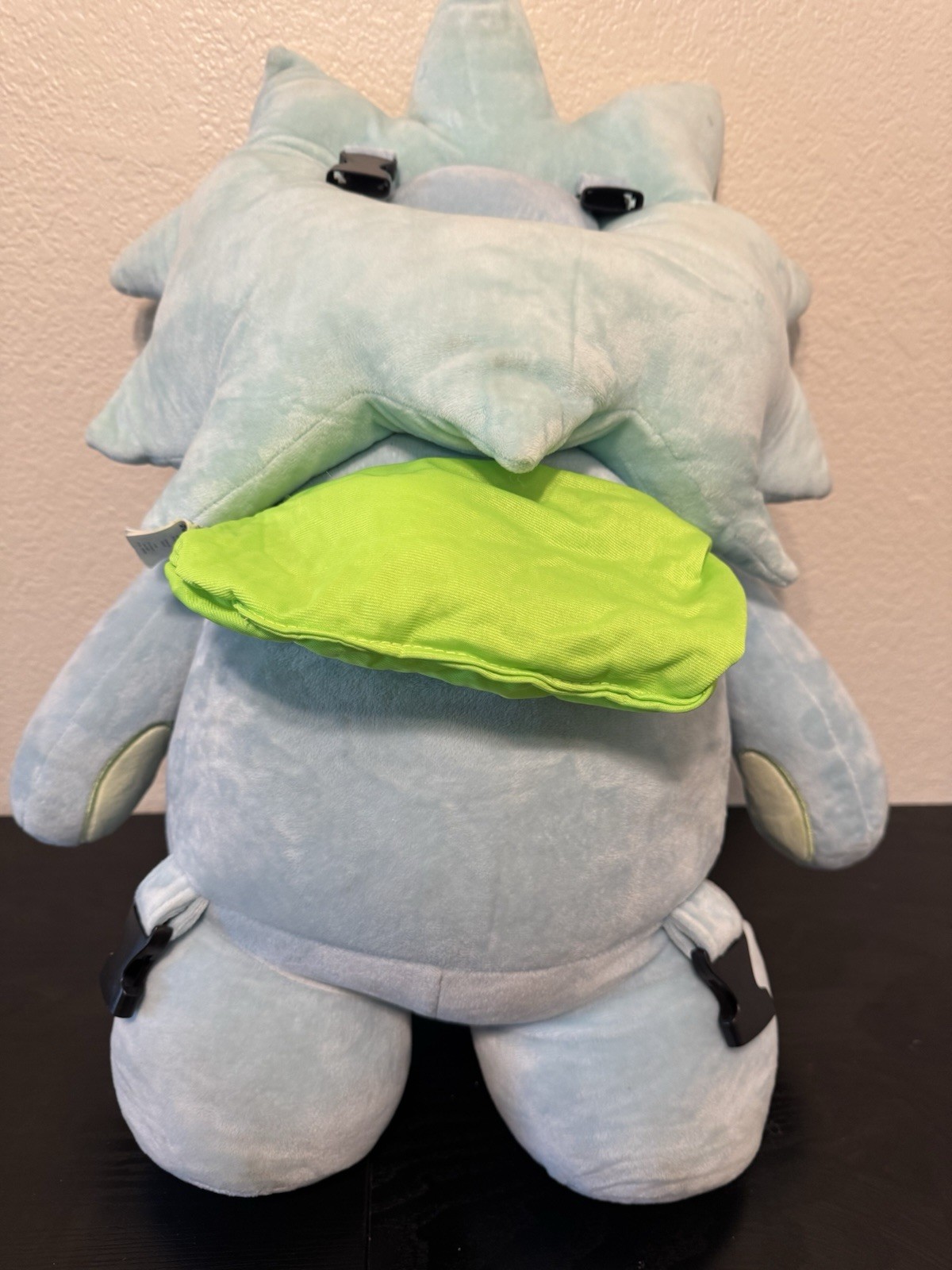 LIMITED EDITION! Sprayground Teddy Rick & Morty Bear Backpack Blue Bag READ