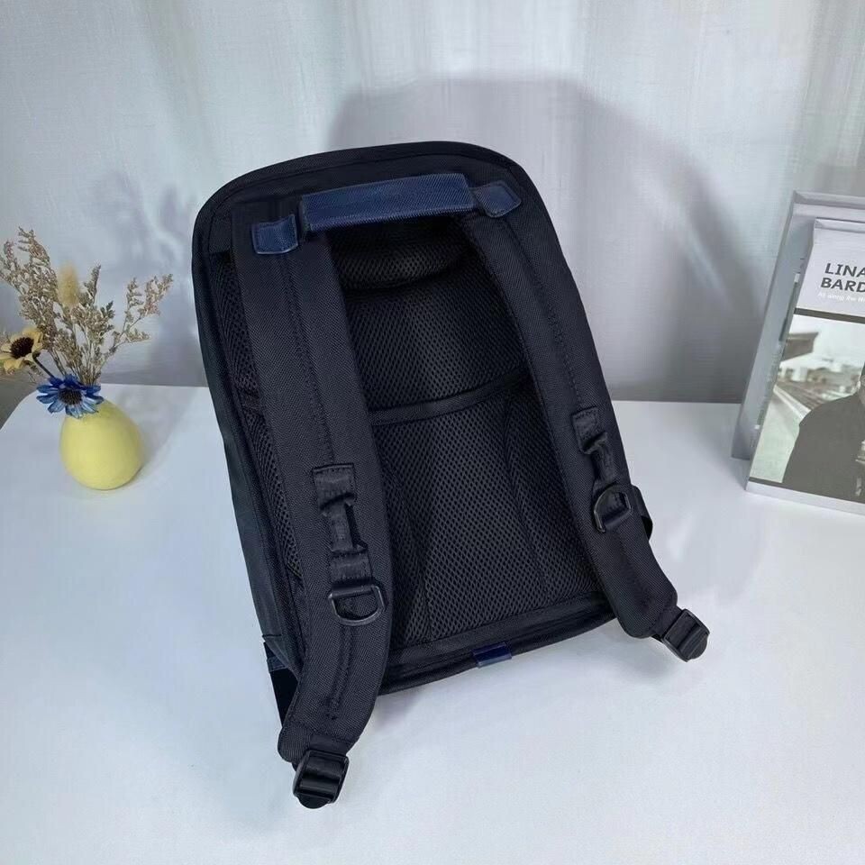 Tumi Alpha 3 Backpack Slim solutions Business Sports Nylon Black & Blue Outlet