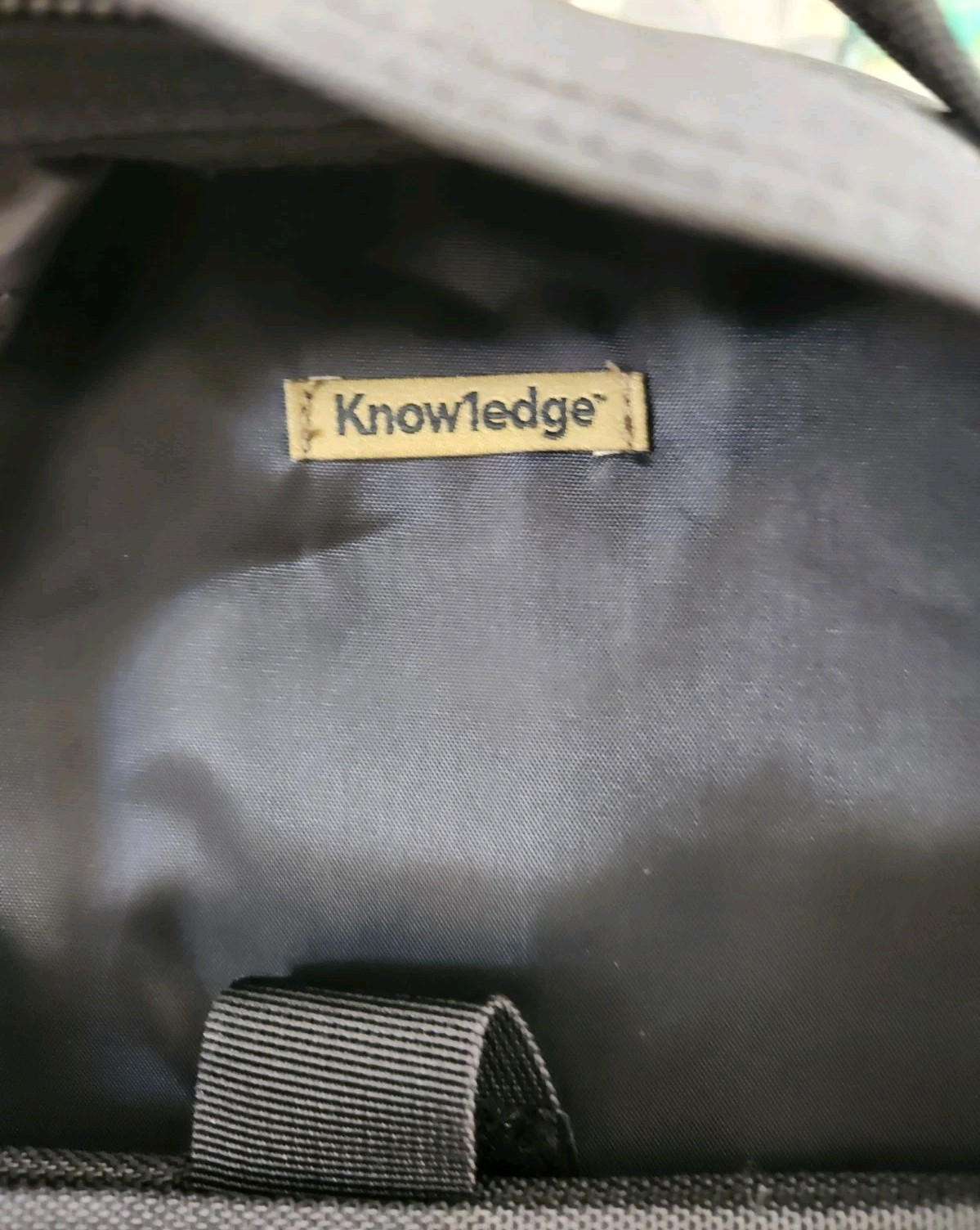 Black Backpack School/travel M Multiple Spaces Waist strap Knowledge New