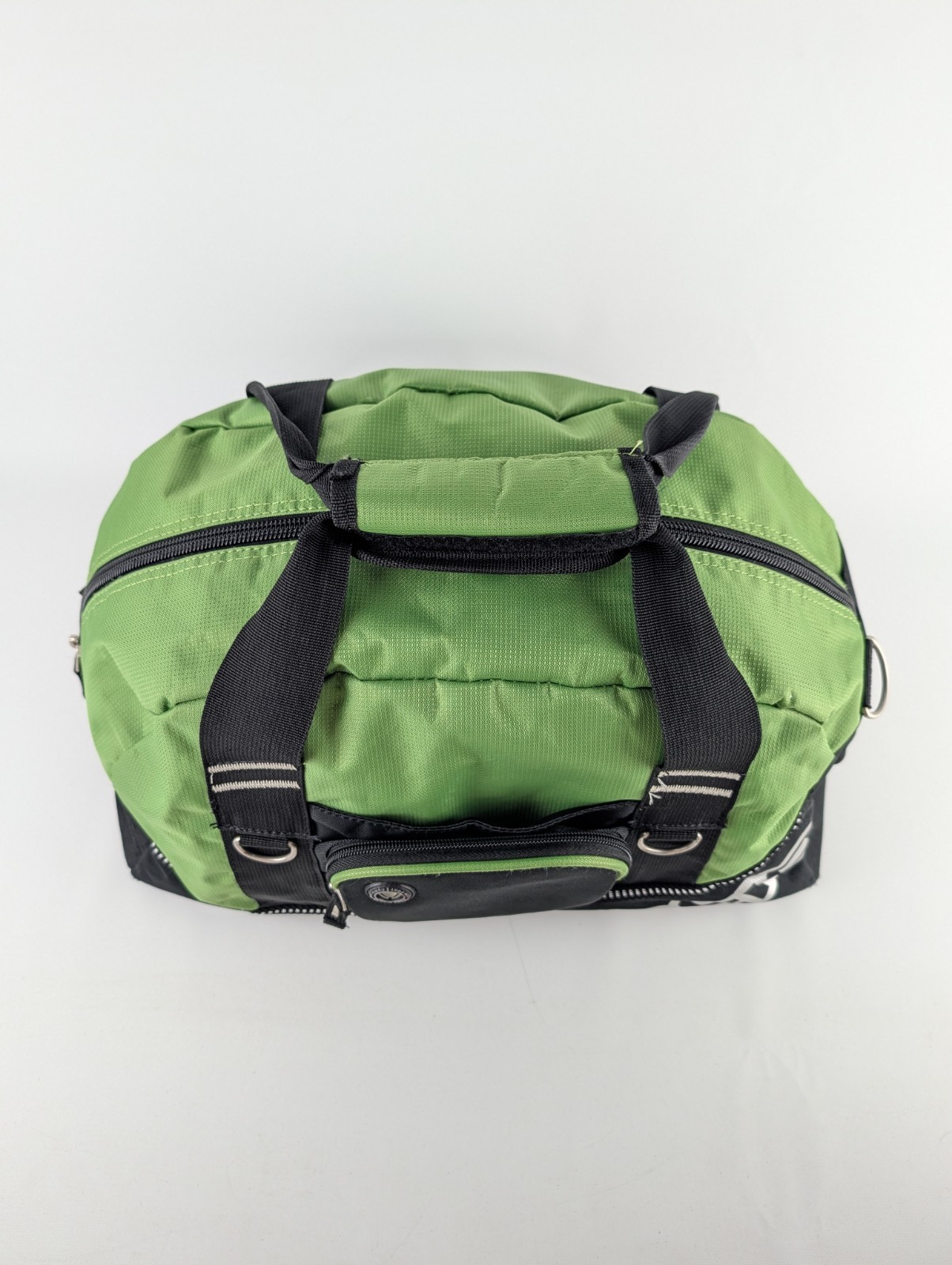Ogio Half Dome Duffle Bag Gym Bag Green Black with Shoulder Strap