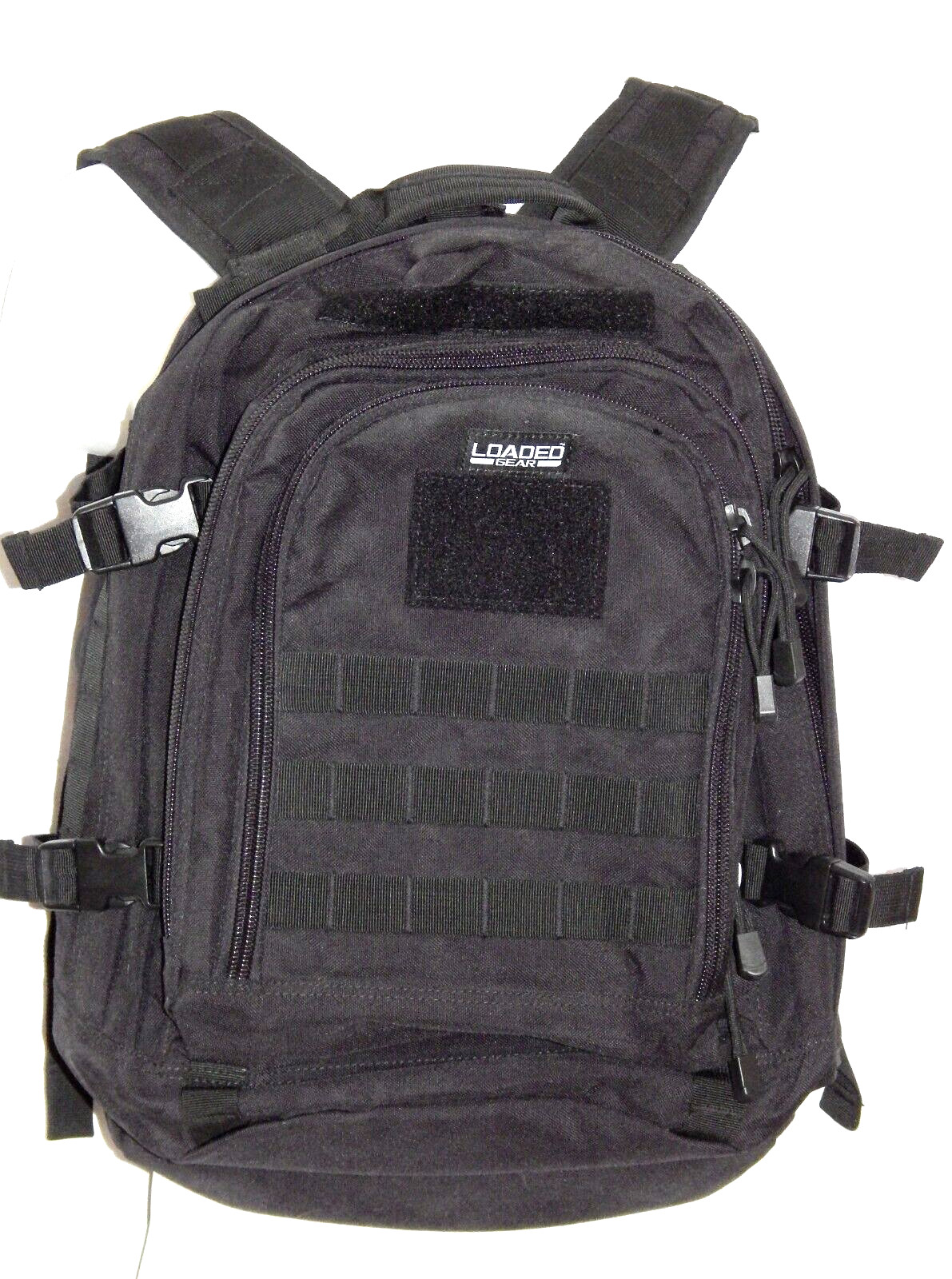 Loaded Gear Backpack School Utility Black Laptop Book Bag GX-500 Crossover NEW