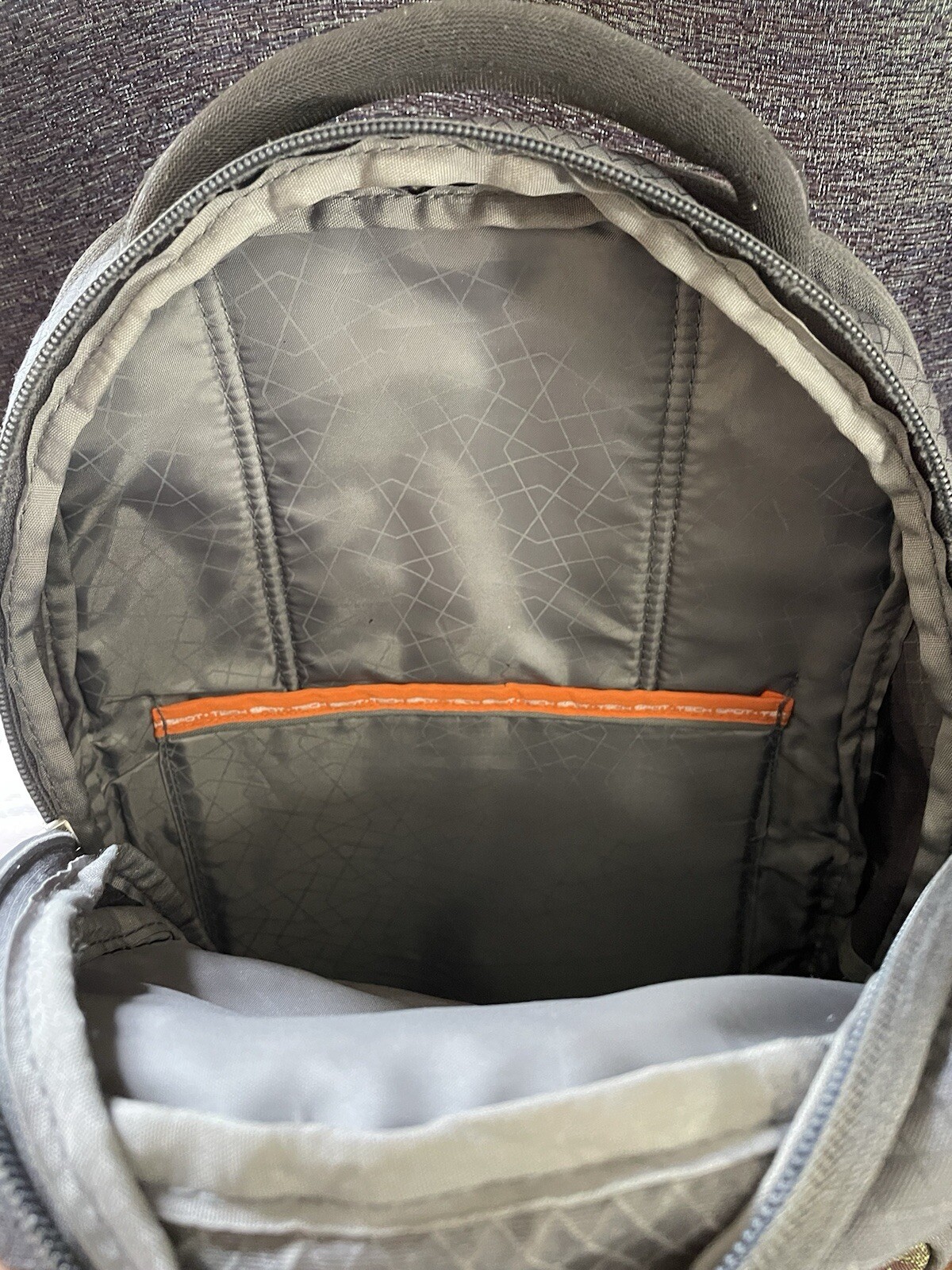 High Sierra Grab Handle Backpack, Chocolate & Green Laptop, Tab pockets