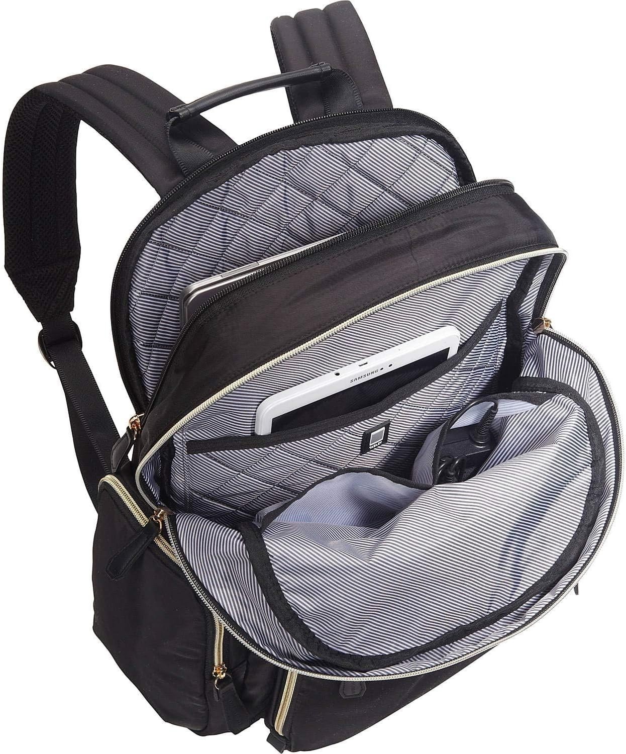 Kenneth Cole Reaction Sophie Backpack Chocolate Brown, fits 15″ Laptop