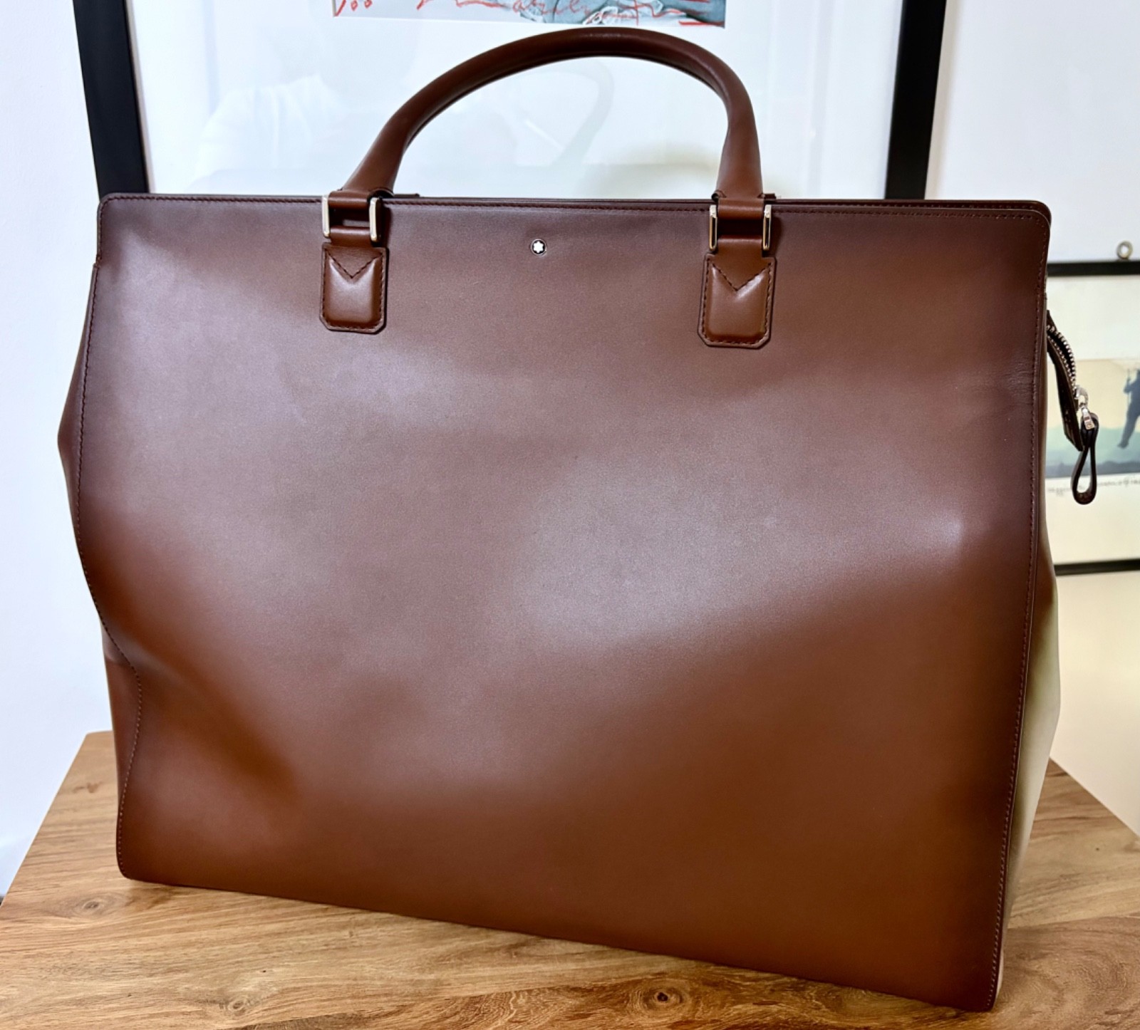 Montblanc Meisterstuck Selection Sfumato Tote Bag 113352 Exhibition Piece
