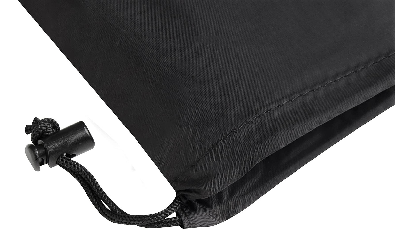 5 PCS Drawstring Bag UltraLight Nylon Cinch Ditty Pouch Black 5×7 Inch Pack