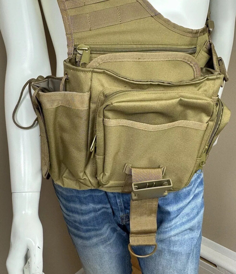 Rothco Advanced Tactical Bag Push Pack 6L Coyote Brown NWOT $74