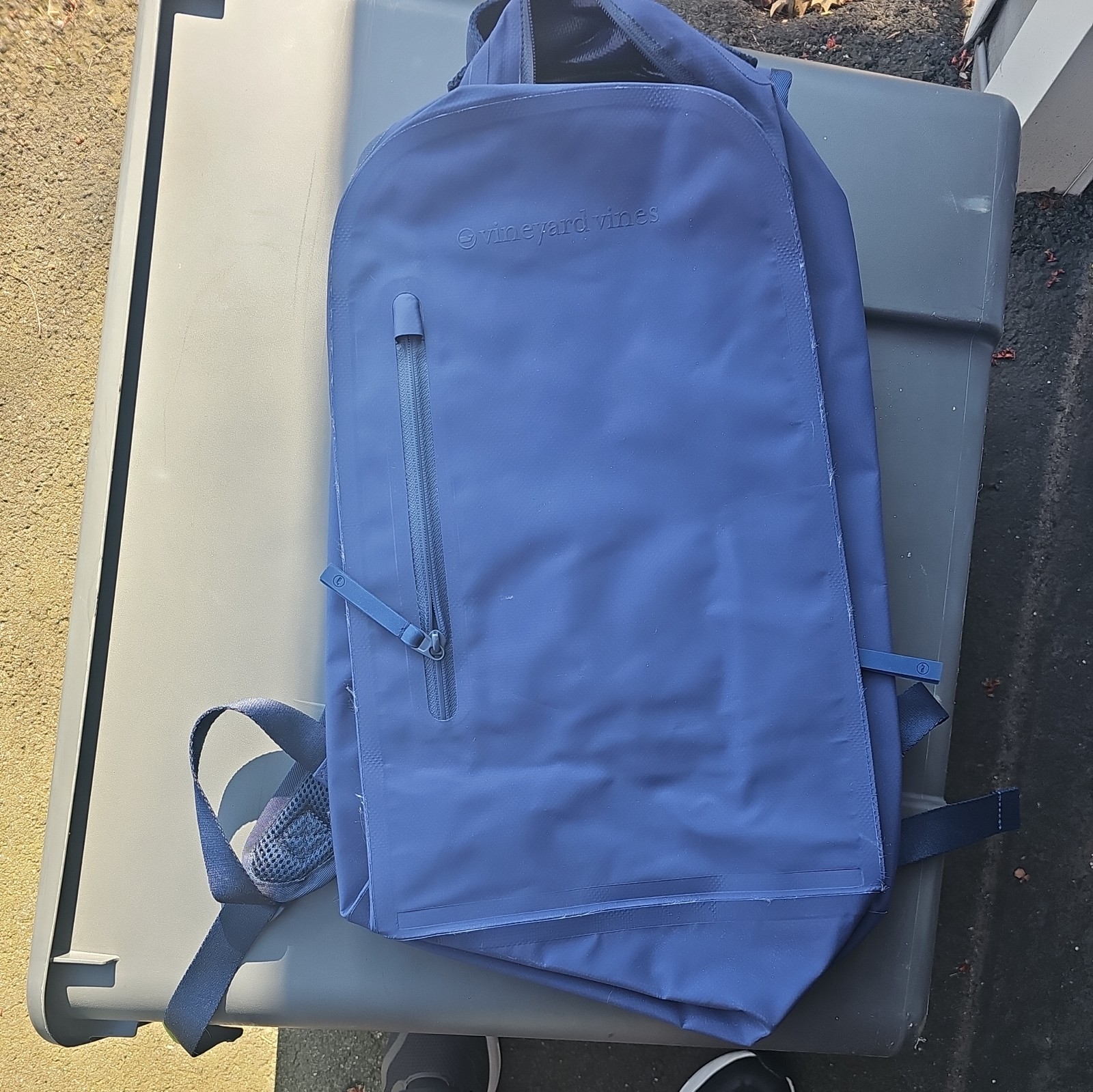 Vineyard Vines Performance Backpack Navy Blue NWT