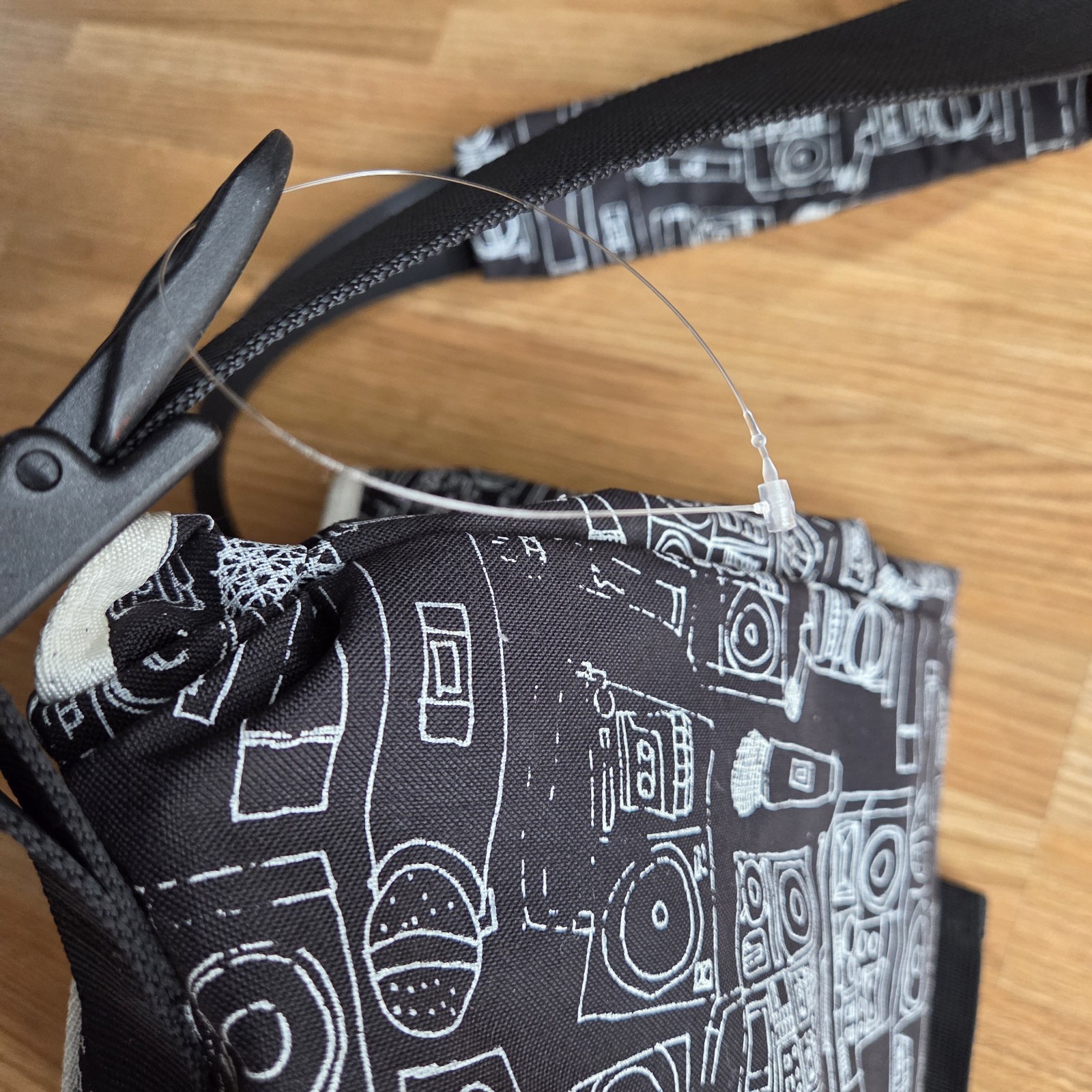 REAS for Stussy Wayback Throwback Graffiti Collection Messenger Bag Todd James