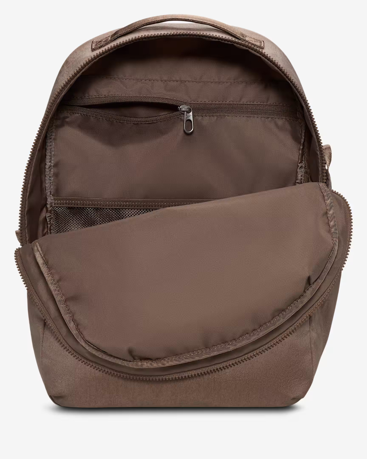 Nike Aura Backpack (24L) Travel School Laptop Slip Bag Mink Brown HF7007 214 NEW