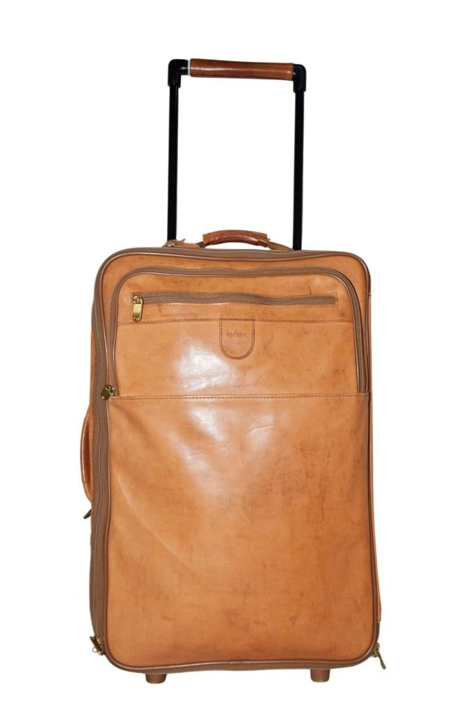 Hartmann BLT 23″ Expandable Mobile Traveler British Tan Wheeled​ Carry-On Bag
