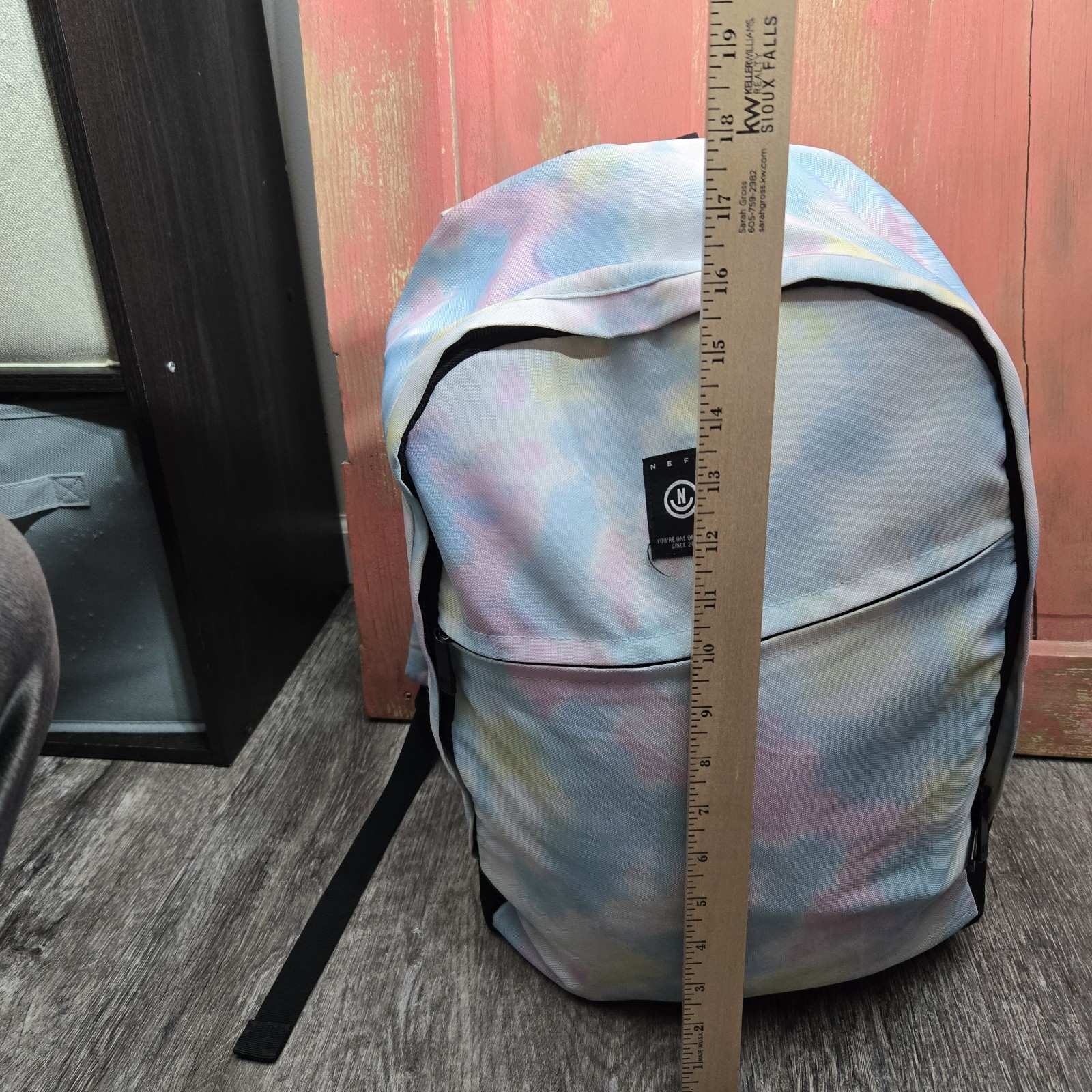 Neff Tie Dye Backpack Pastel Bag Back To School Carry On School Hiking Straps