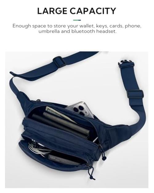Fanny Pack Waist Packs Large Crossbody Belt Bag Fanny Packs for Women Men
