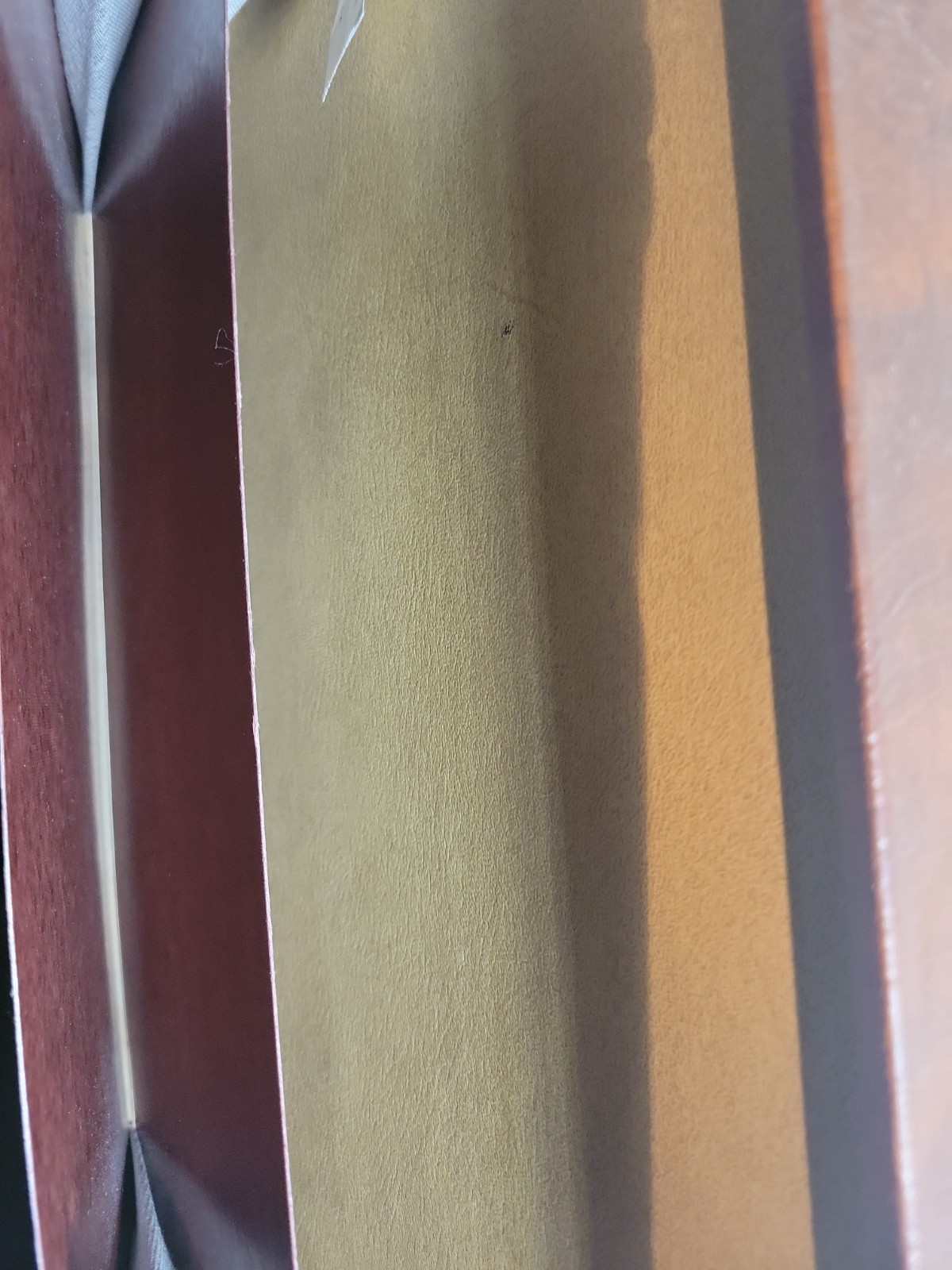Vintage 1986 Stebco Tufide Briefcase Attache Case Brown Key Lock USA Pristine