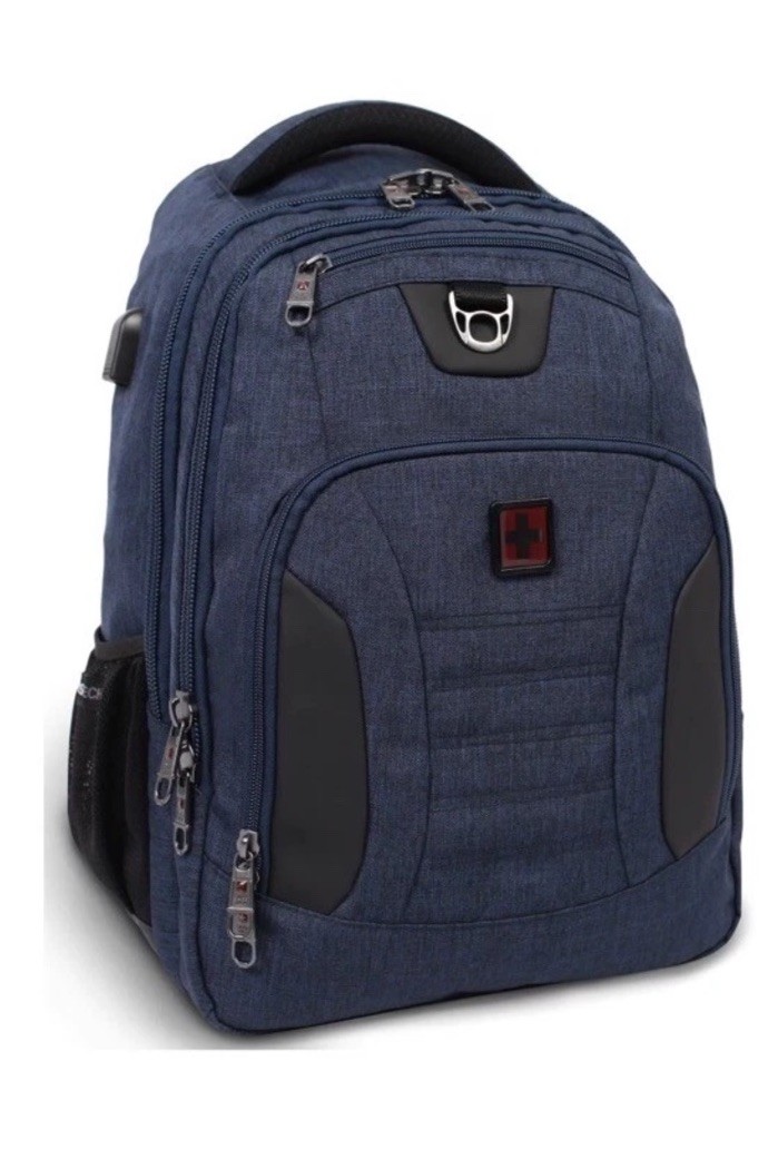 SwissTech Excursion 18″ TravelBackpack with USB Port New