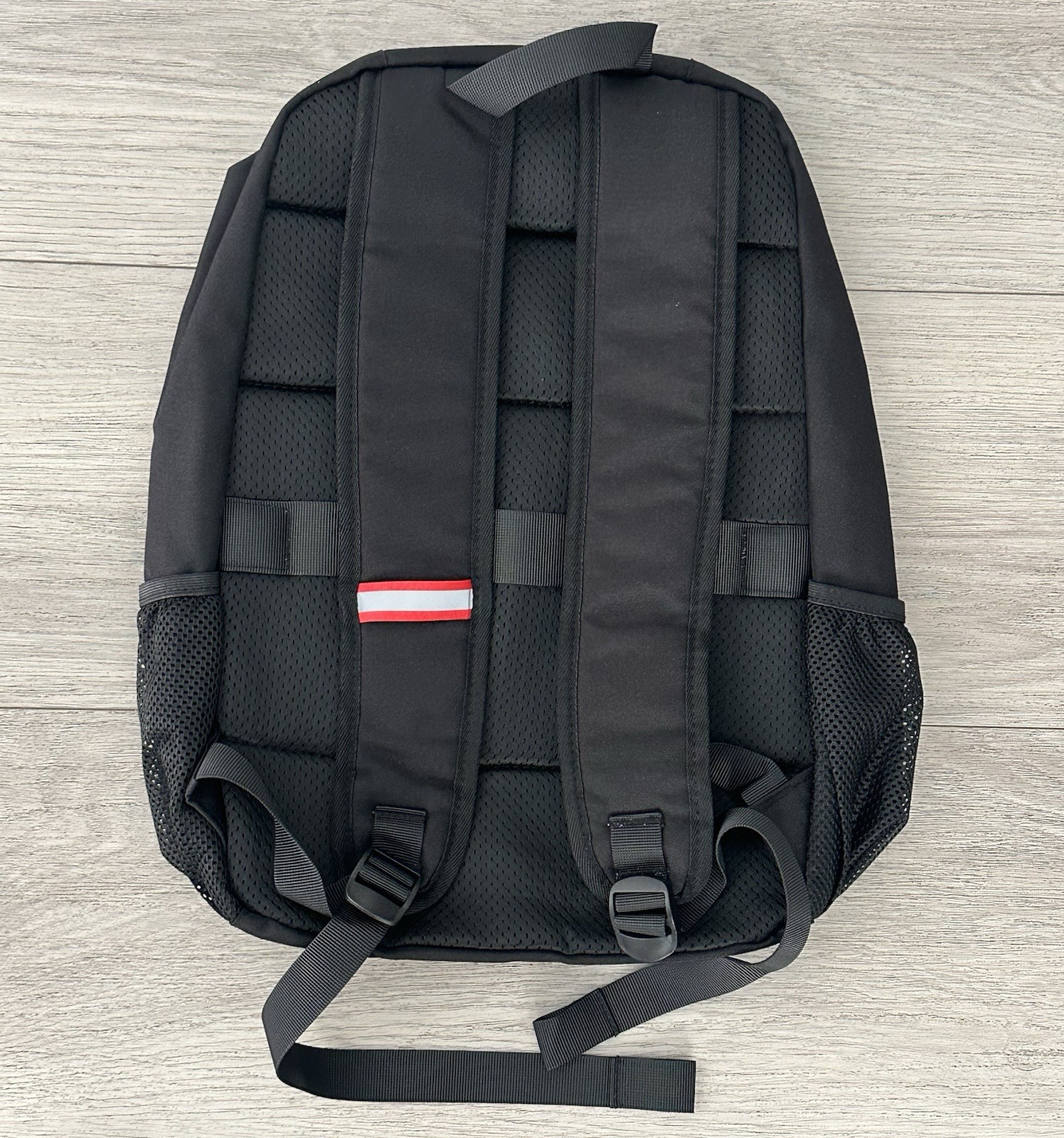 Kaiser Permanente Durable Zipper Pocket Work School Travel Black Backpack