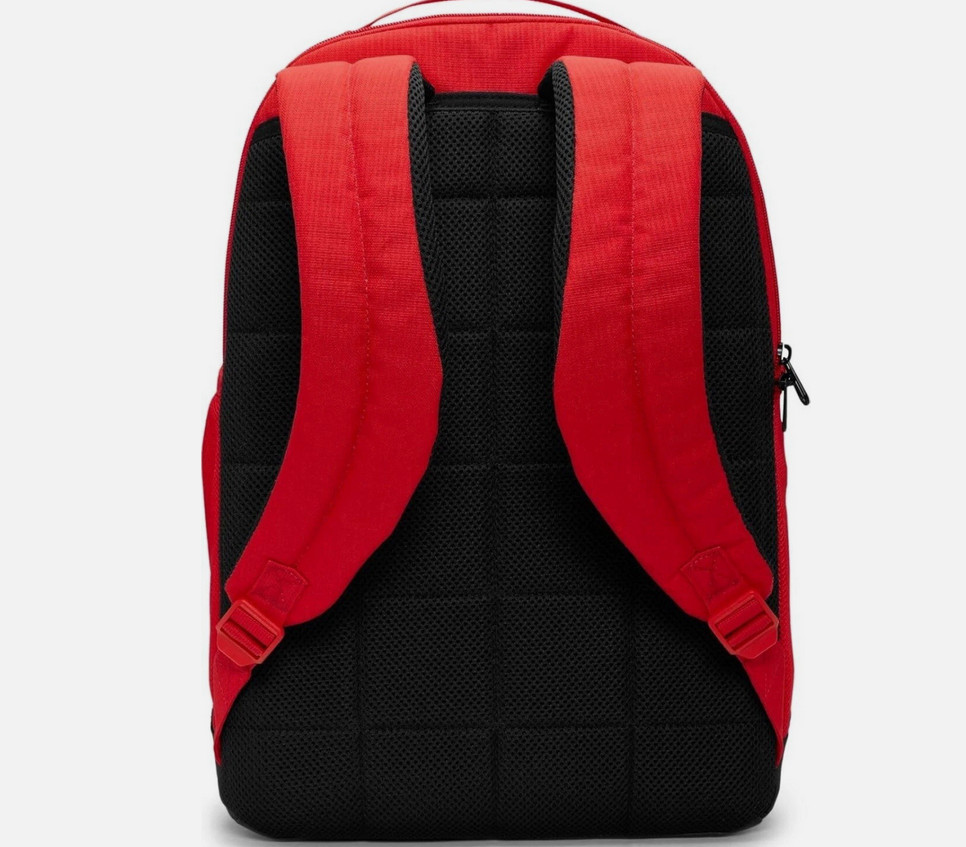 NEW Nike Brasilia 9.5 Training Backpack Medium 24L (Canada Red/University Red)
