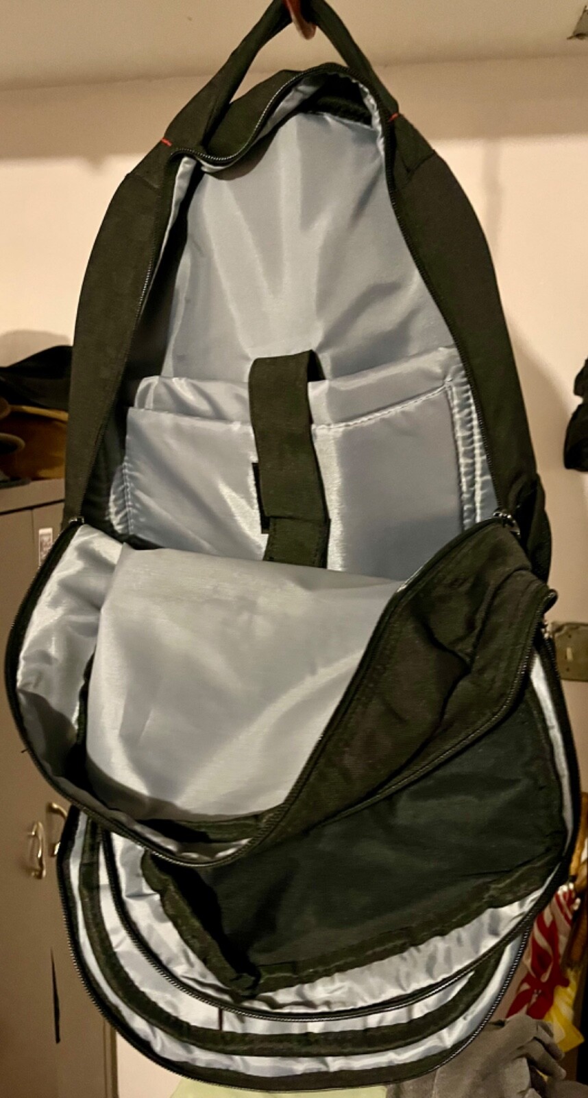 Kenneth Cole Reaction 16″, Black Polyester, Polyester Backpack