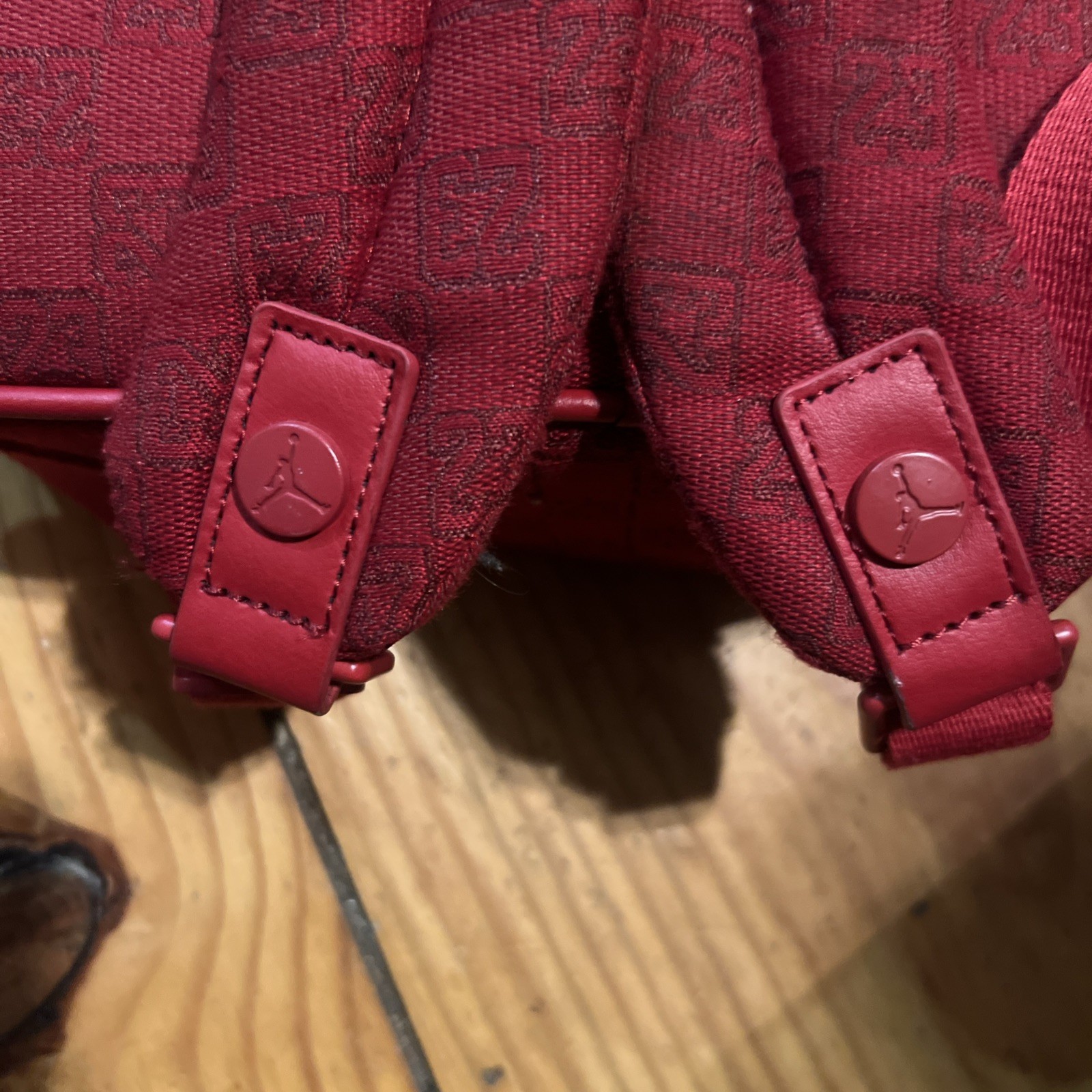 Jordan Monogram Backpack Red Full Size