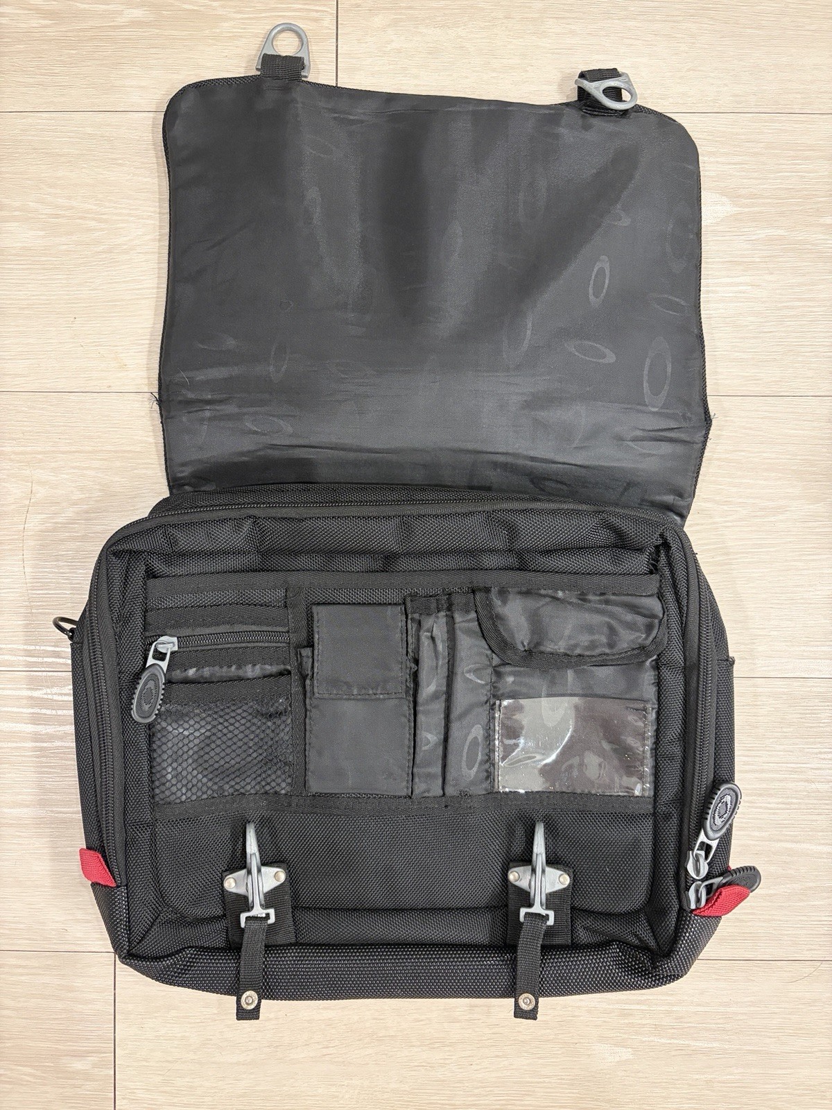 Vintage Oakley Software Computer Tactical Field Gear Laptop Briefcase Bag Y2K
