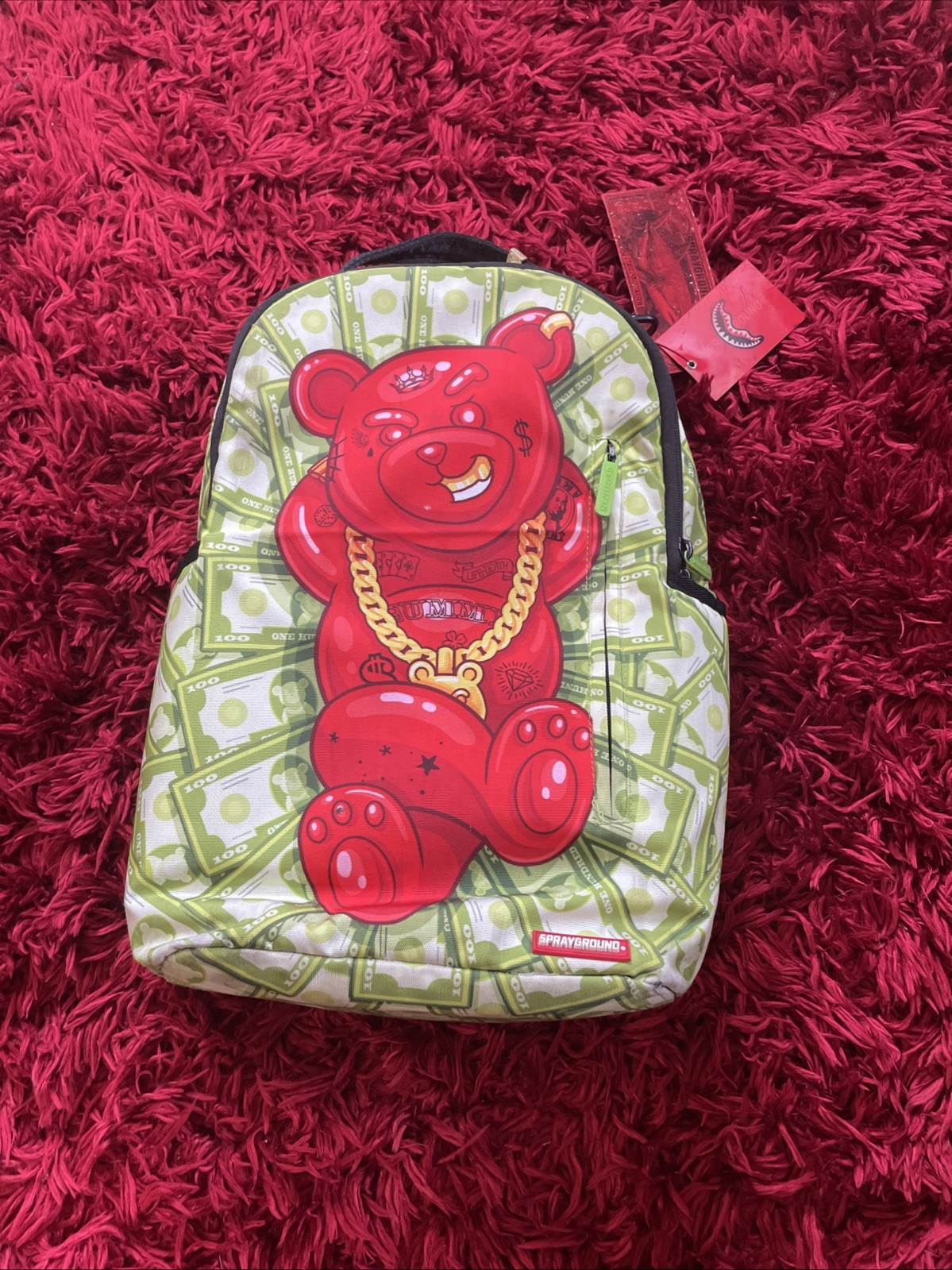 Limited Addition Gummy Bear Spray ground Back Pack!!! Super Limited And Rare!!!!