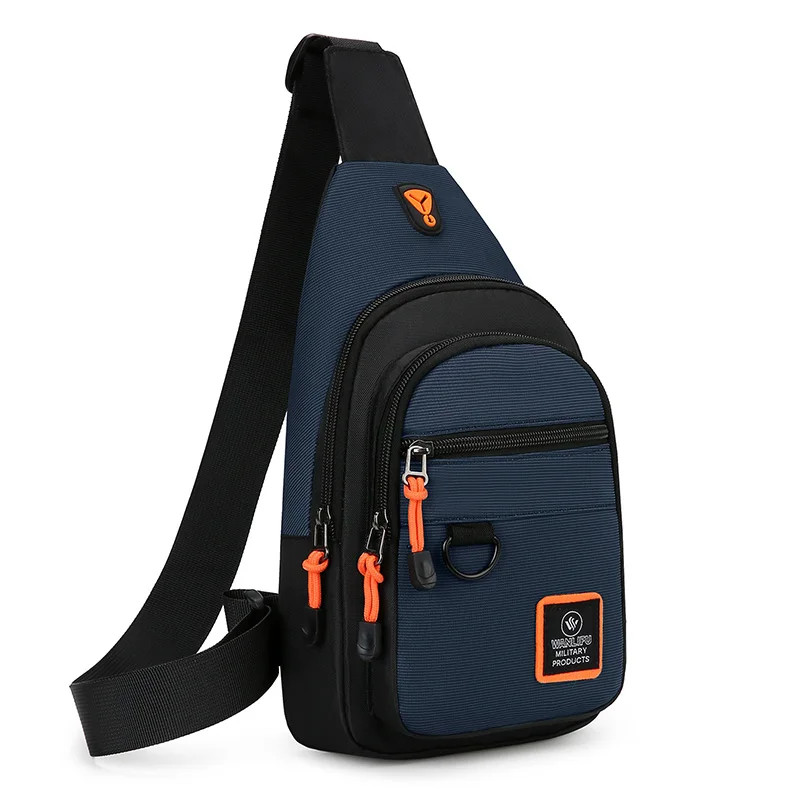 Men Waterproof Chest Bag Crossbody Hiking Cycling Shoulder Bag Travel Backpack