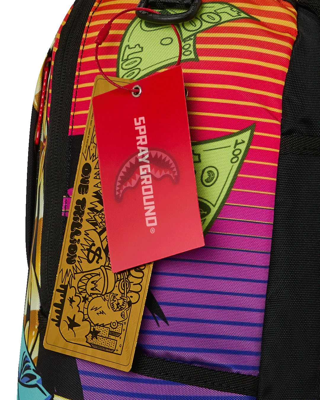 Sprayground Money Maker Backpack🔥New Black Travel Bookbag Large School Bag