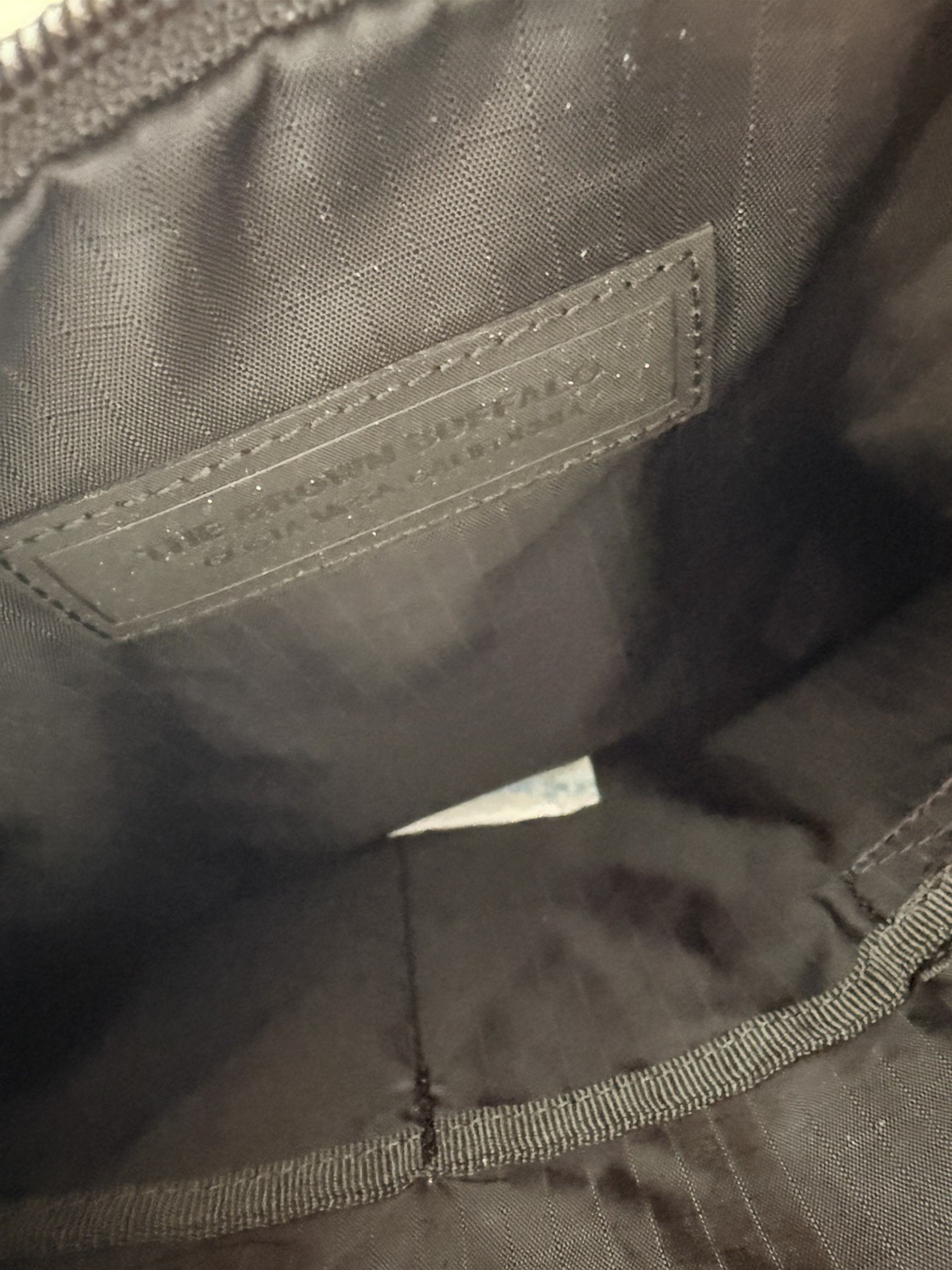 THE BROWN BUFFALO Nylon Shoulder Bag Packersling STORMPROOF TBB Sample Bag