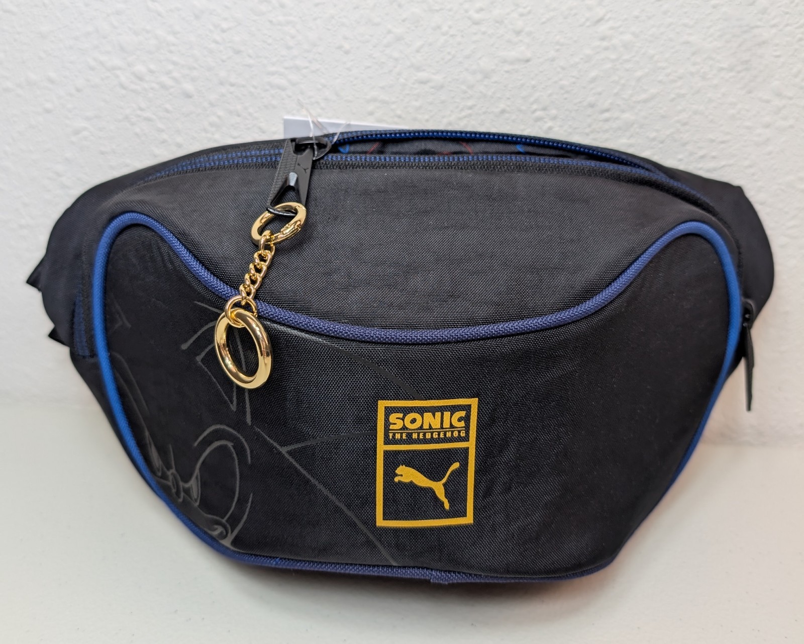 PUMA x Sonic The Hedgehog Waist Bag PSL 1.5L Unisex 09181601 _NEW!!