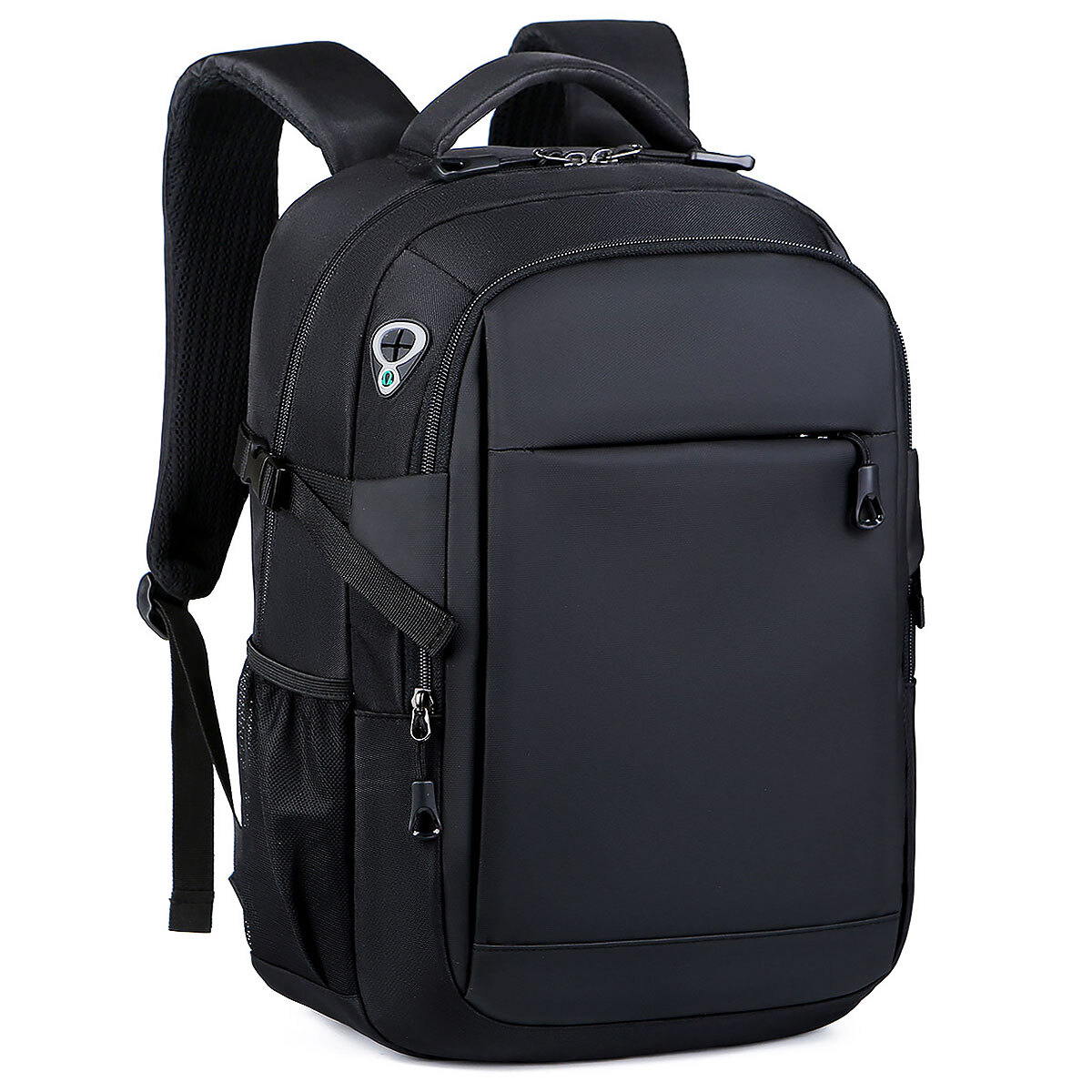 15.6″ Men Women Backpack Large Durable Travel Computer Bookbag Laptop Bag Black