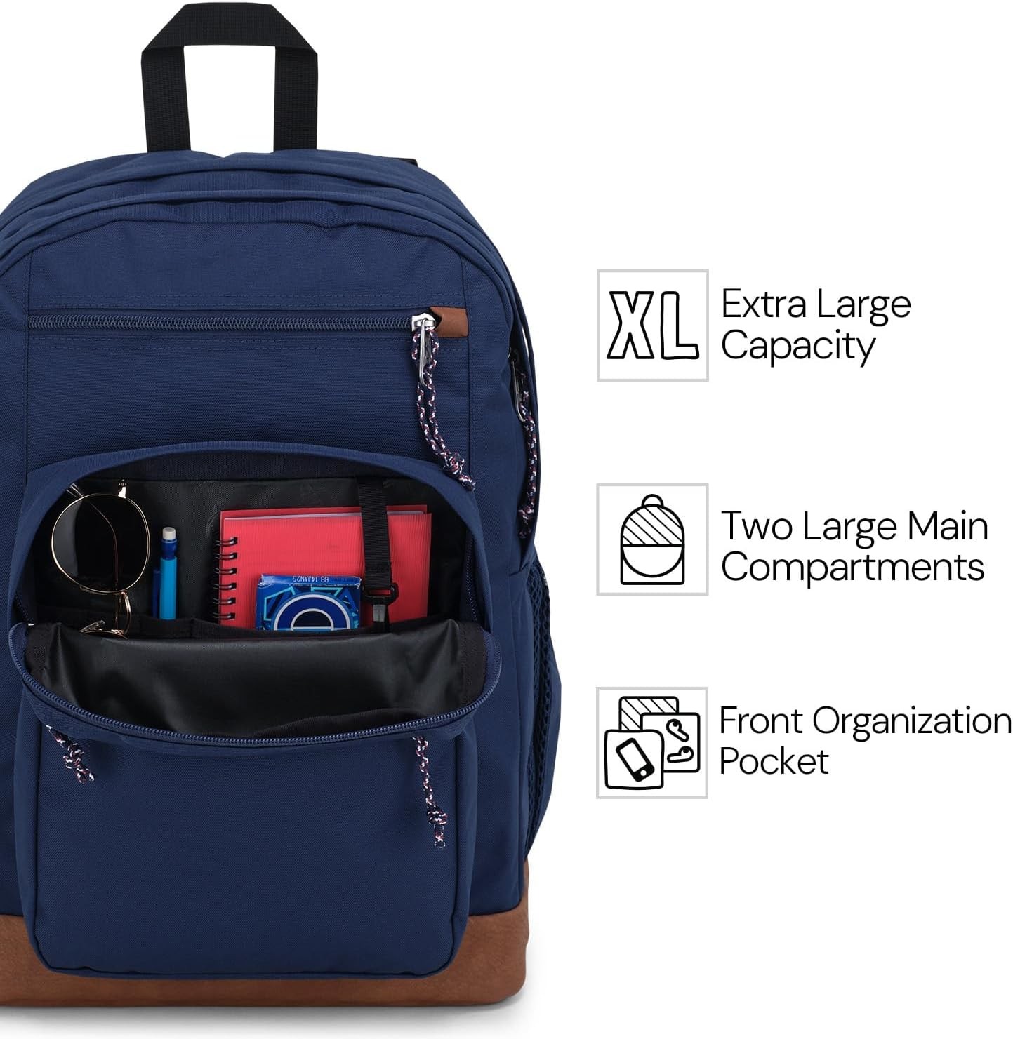JanSport Cool Backpack, with 15-inch Laptop Sleeve – Large Computer Bag Rucks…