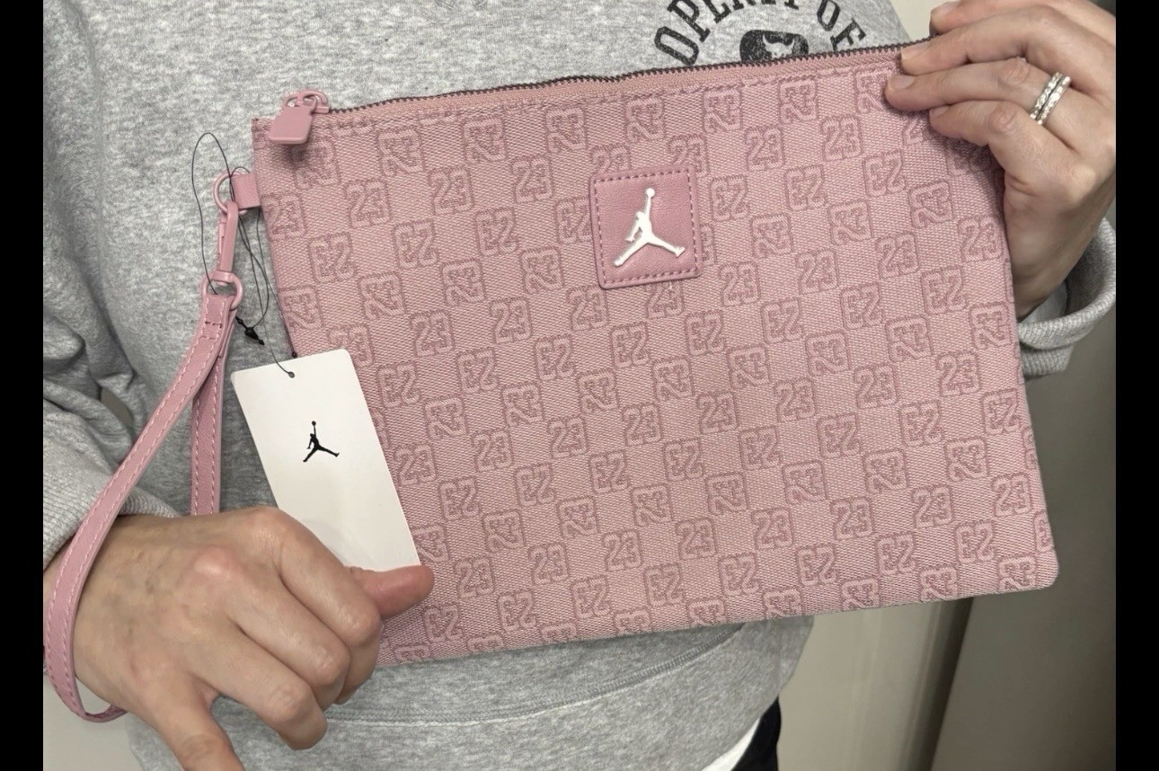 Air Jordan Monogram Pouch New Pink