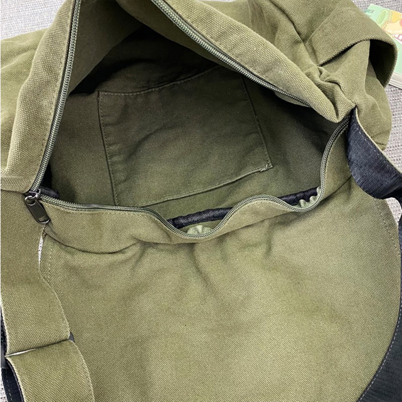 Messenger Bag Outdoor Canvas Satchel Crossbody Shoulder Bag Daypack Bookbag